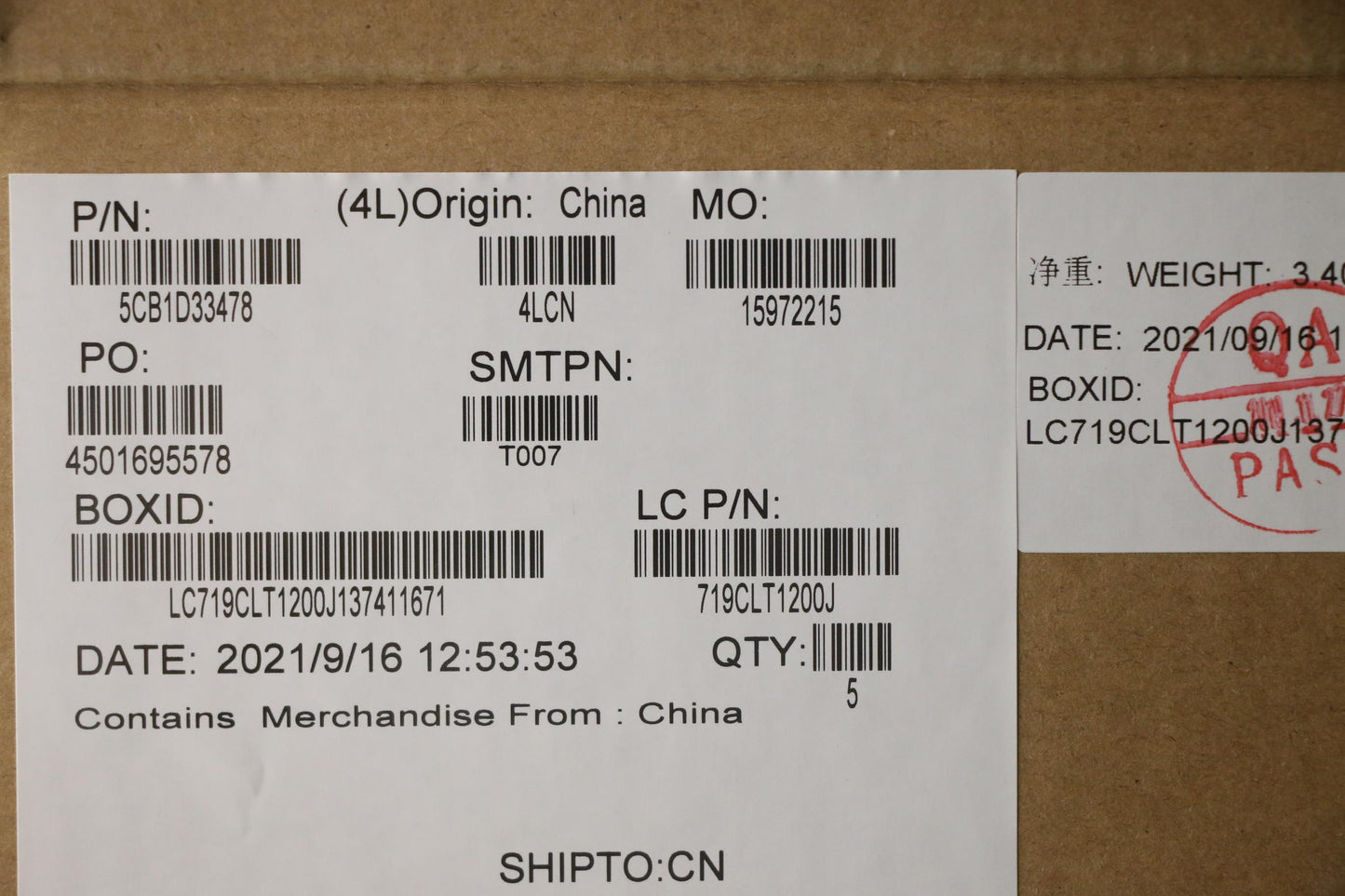 Lenovo Cover Upper Case Assembly Nord - 5CB1D33478