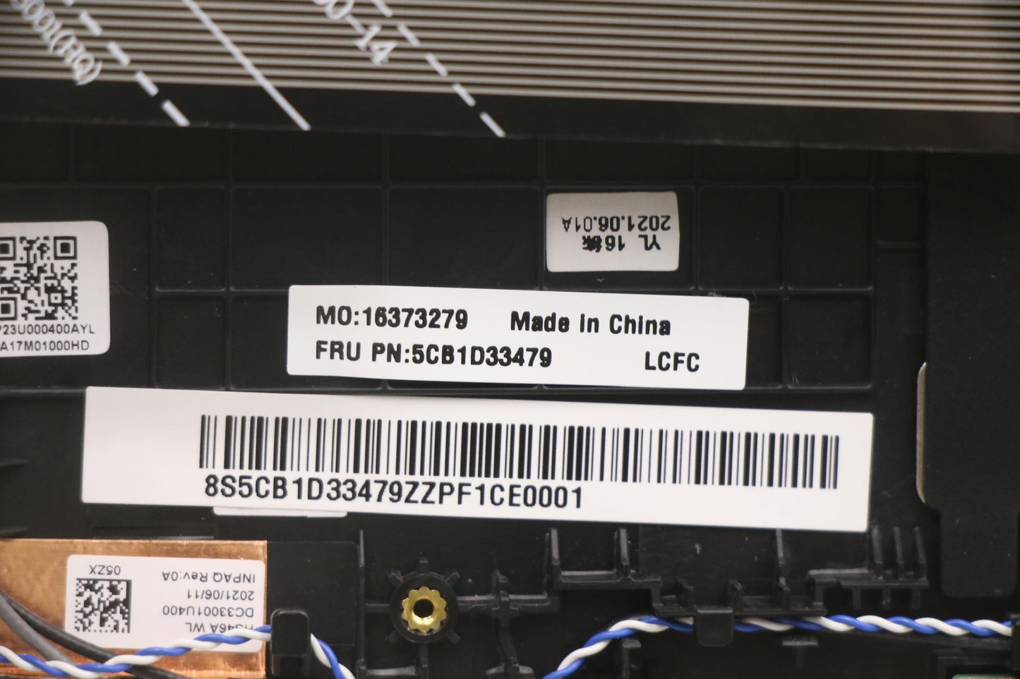 Lenovo Cover Upper Case Assembly Por - 5CB1D33479