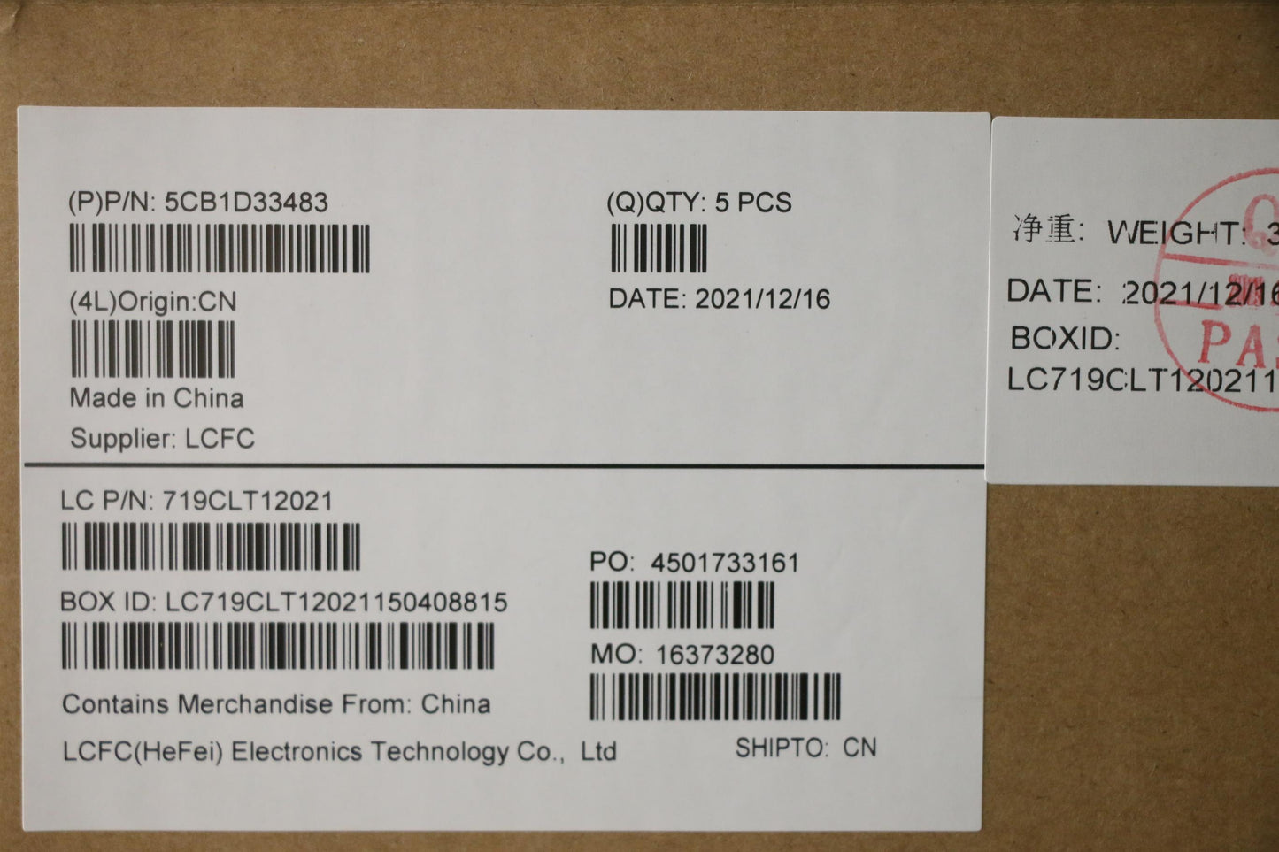 Lenovo Cover Upper Case Assembly Spa - 5CB1D33483