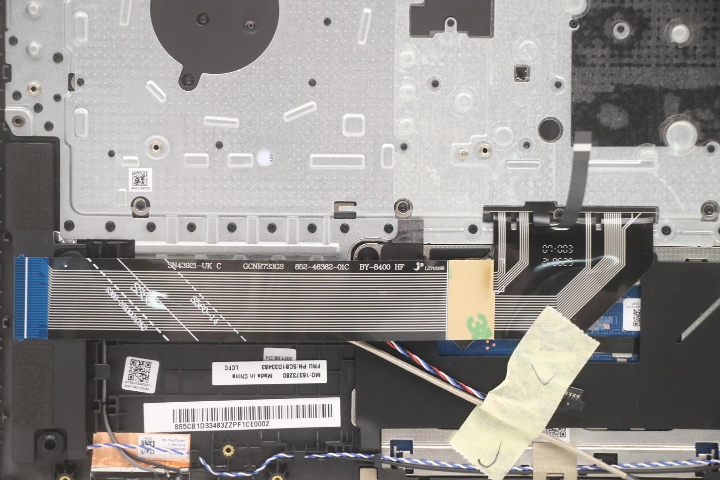 Lenovo Cover Upper Case Assembly Spa - 5CB1D33483