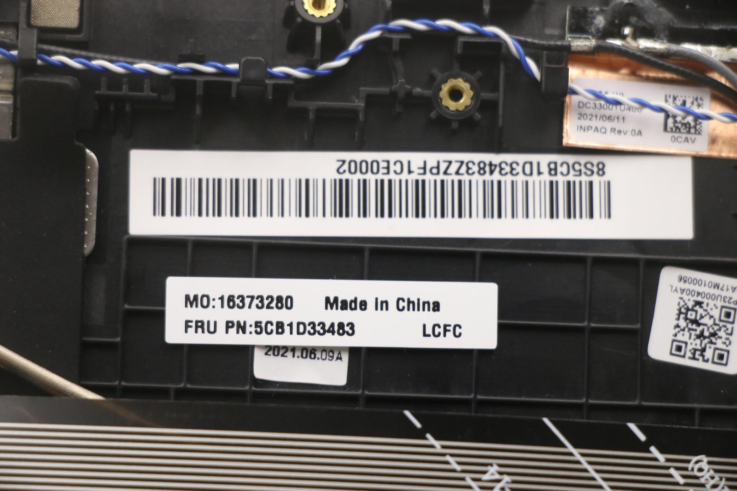 Lenovo Cover Upper Case Assembly Spa - 5CB1D33483