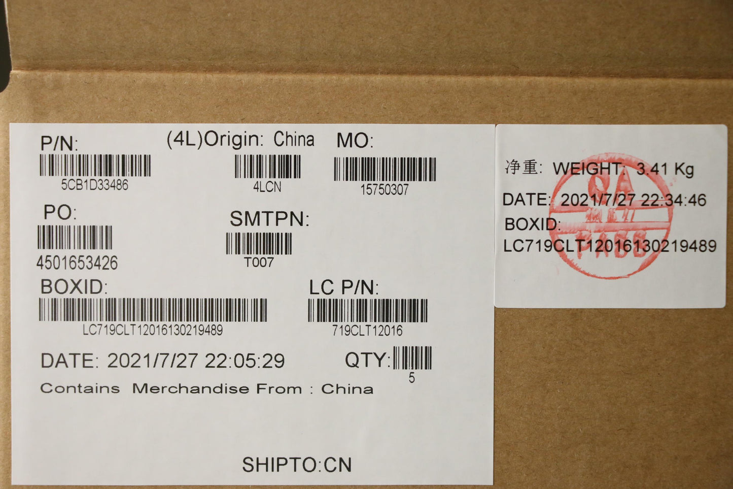 Lenovo Cover Upper Case Assembly Uke - 5CB1D33486