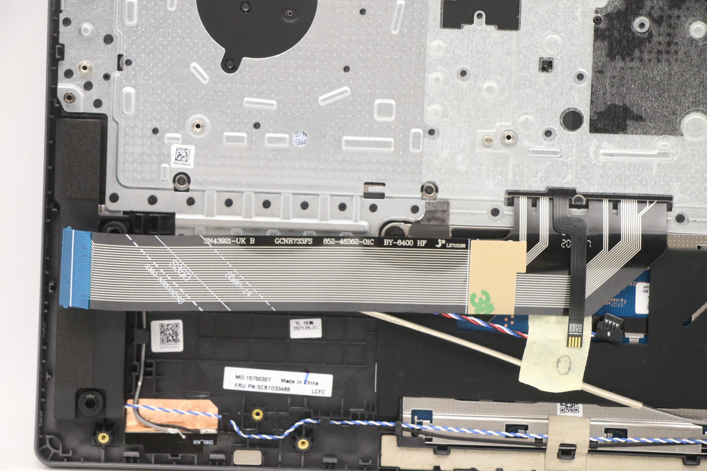 Lenovo Cover Upper Case Assembly Uke - 5CB1D33486