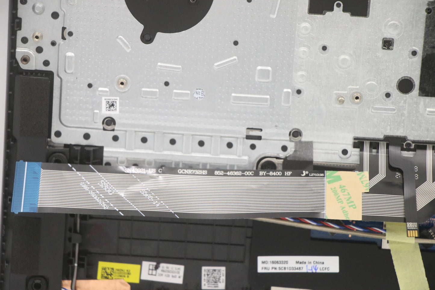 Lenovo Cover Upper Case Assembly Usa - 5CB1D33487