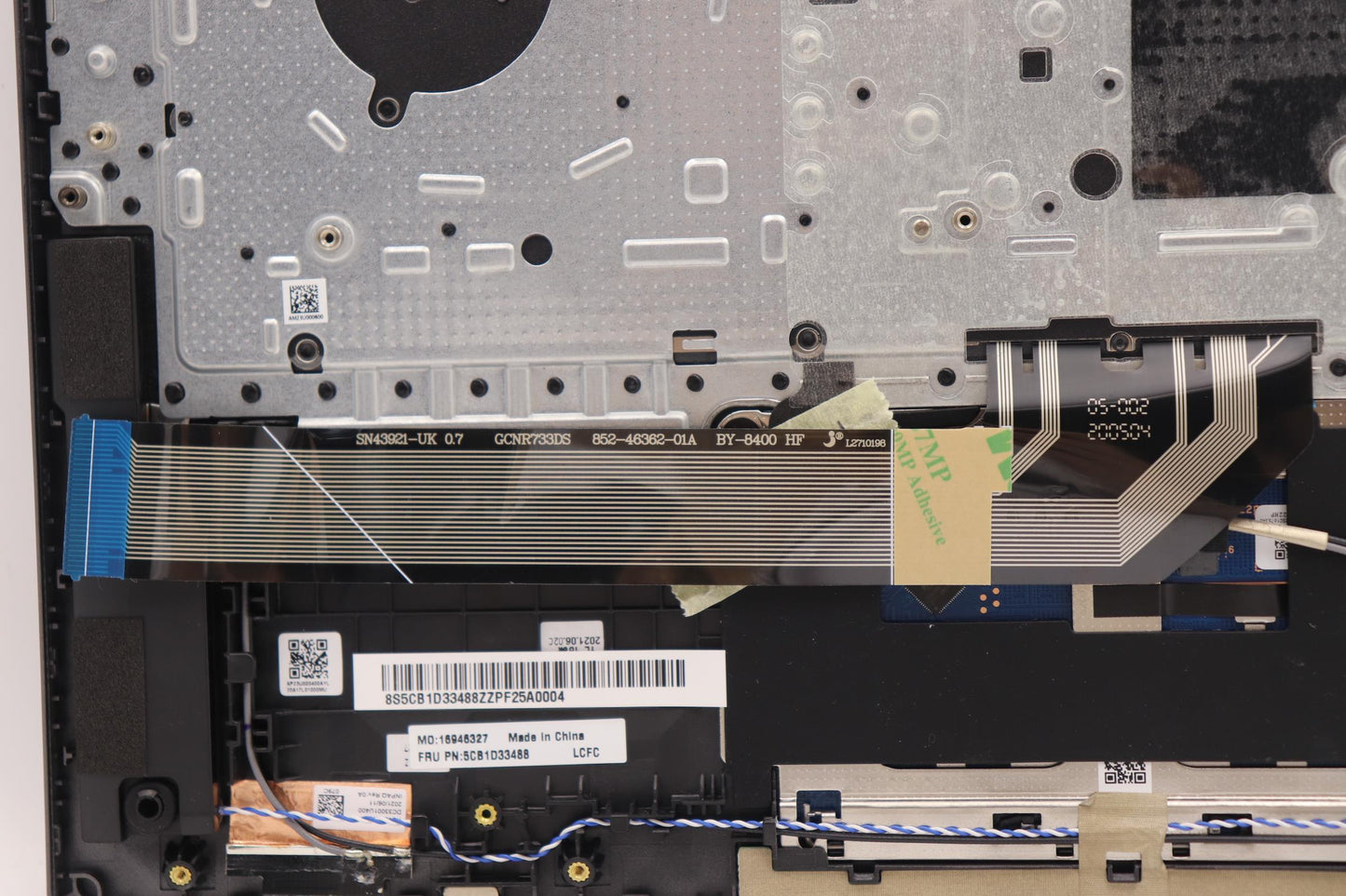 Lenovo Cover Upper Case Assembly Bel - 5CB1D33488