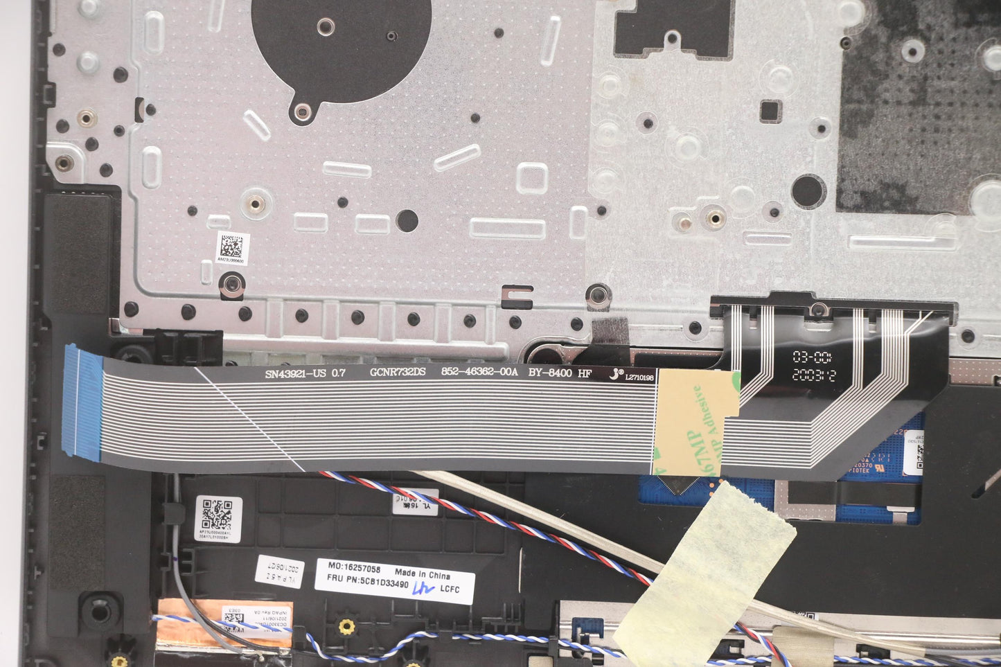 Lenovo Cover Upper Case Assembly Euro - 5CB1D33490