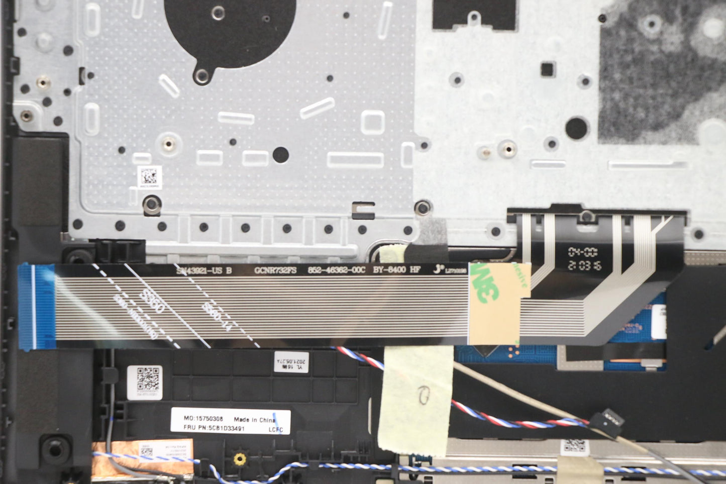 Lenovo Cover Upper Case Assembly Eng - 5CB1D33491