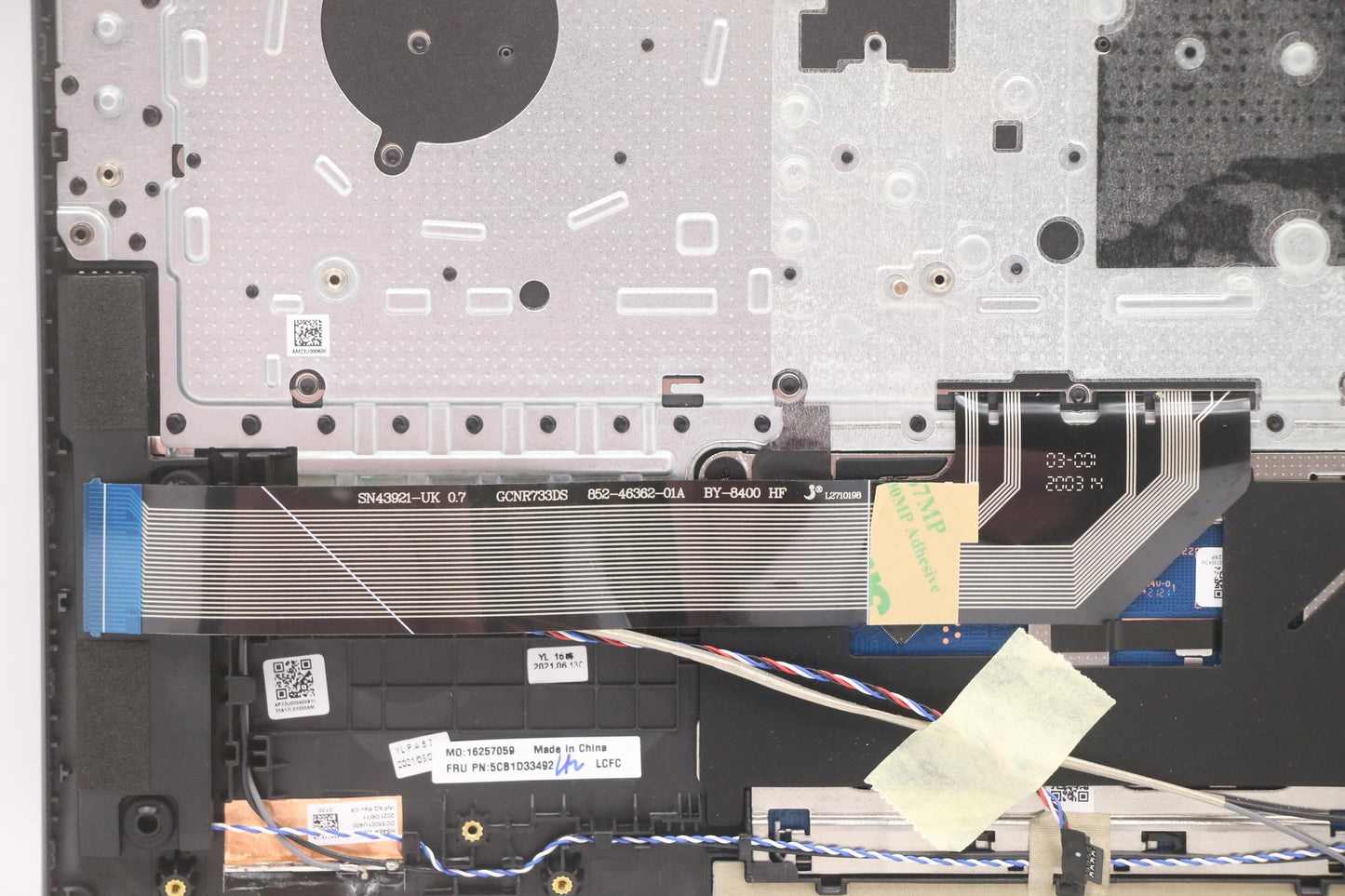 Lenovo Cover Upper Case Assembly Fra - 5CB1D33492