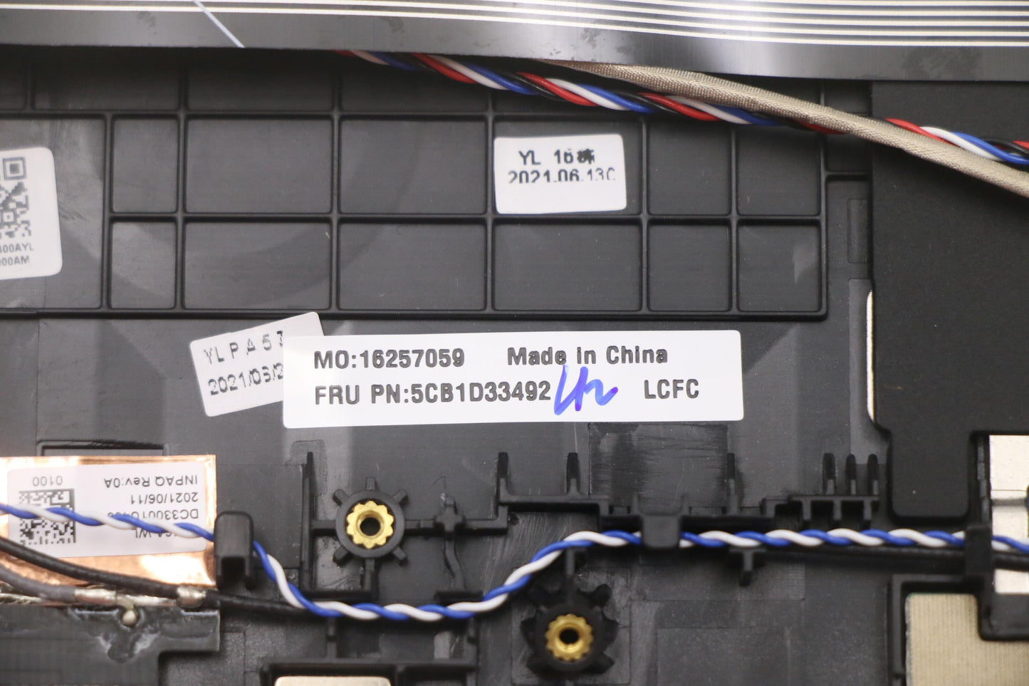 Lenovo Cover Upper Case Assembly Fra - 5CB1D33492