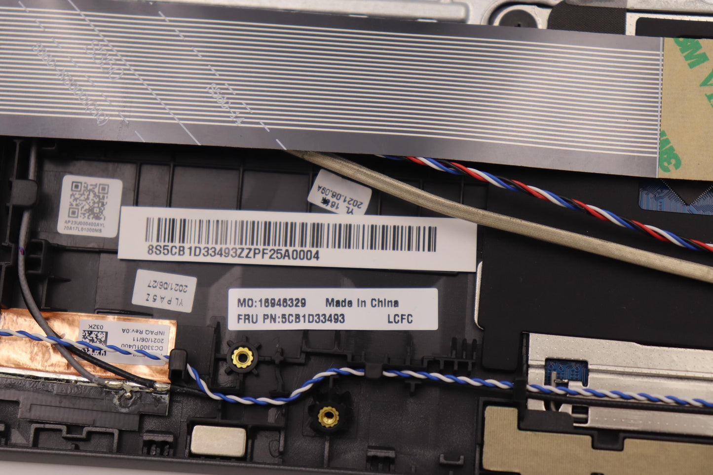 Lenovo Cover Upper Case Assembly Fra/ - 5CB1D33493