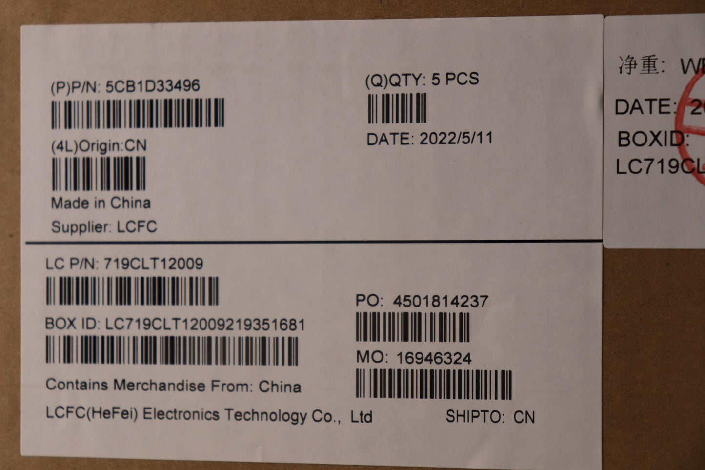 Lenovo Cover Upper Case Assembly Nord - 5CB1D33496