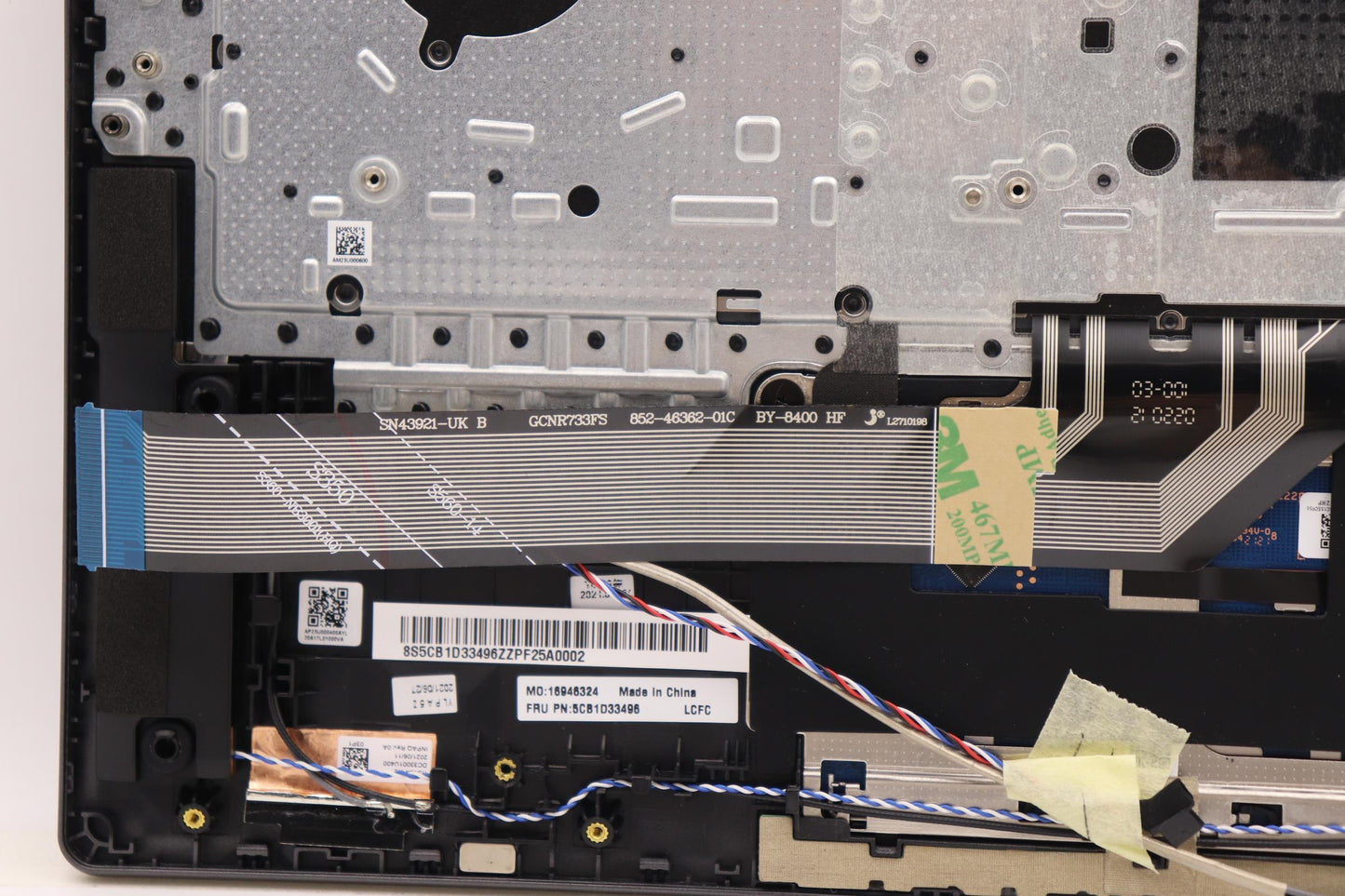 Lenovo Cover Upper Case Assembly Nord - 5CB1D33496