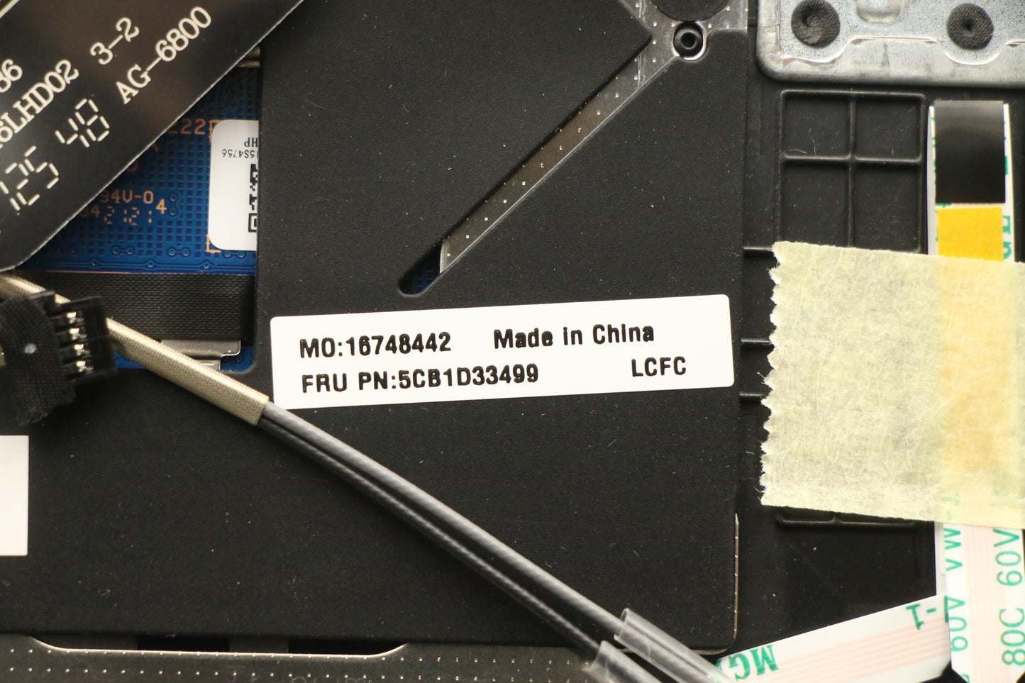 Lenovo Cover Upper Case Assembly Spa - 5CB1D33499