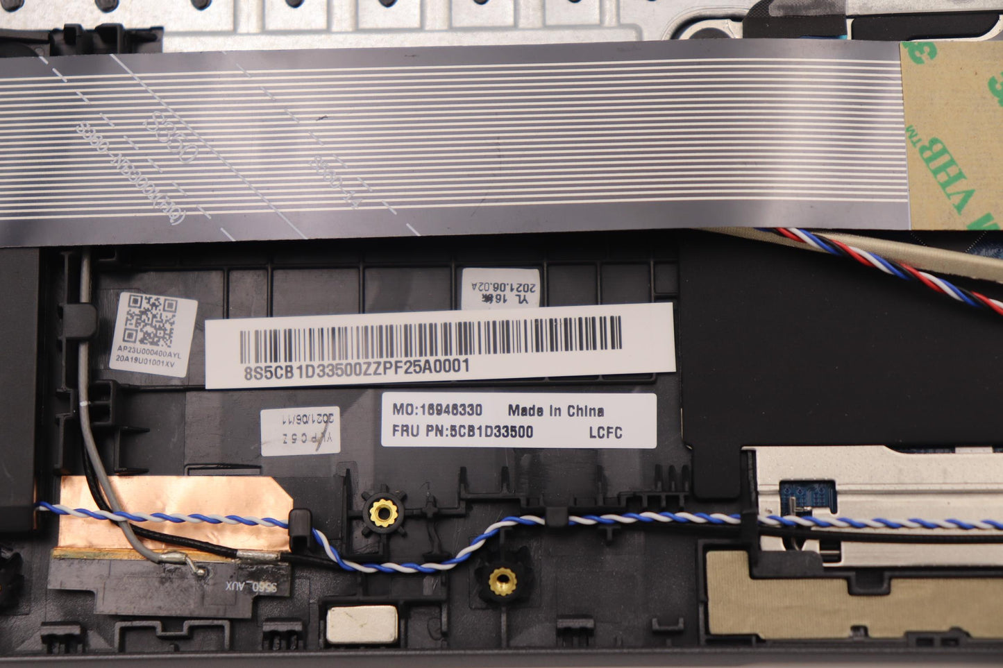 Lenovo Cover Upper Case Assembly Sws - 5CB1D33500