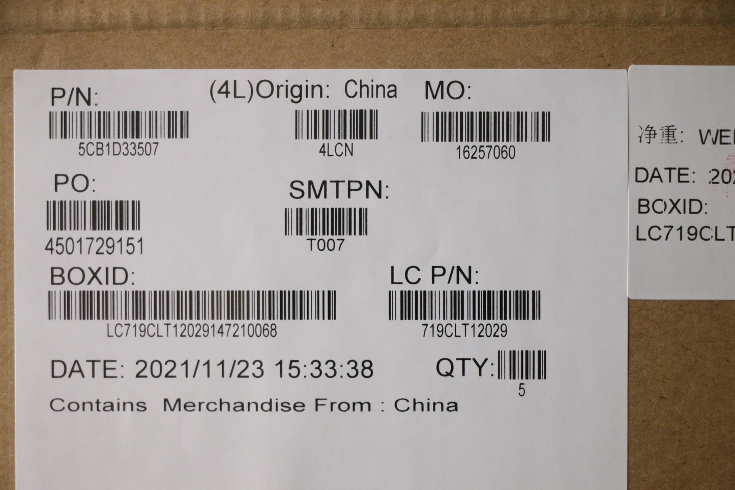 Lenovo Cover Upper Case Assembly Cze/ - 5CB1D33507