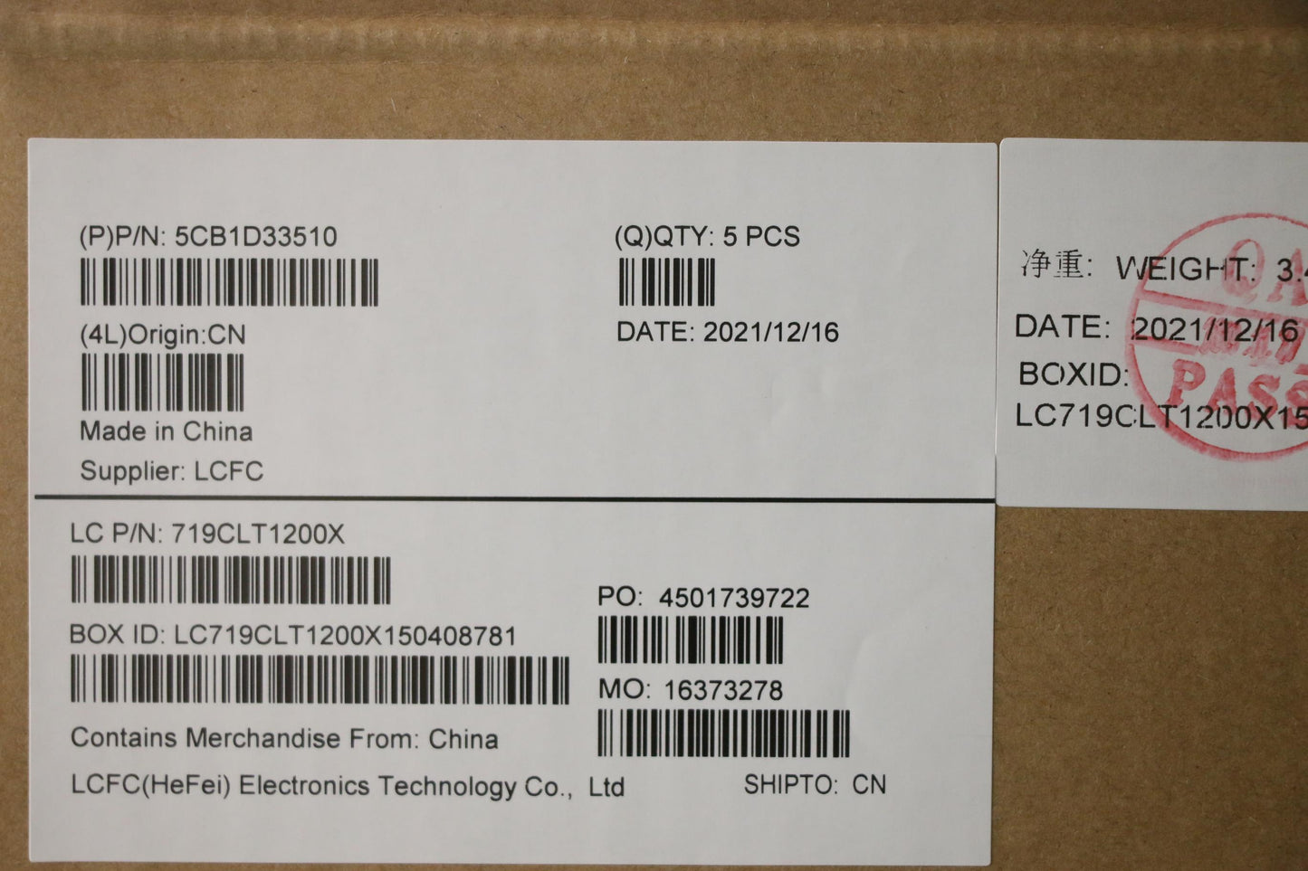 Lenovo Cover Upper Case Assembly Fra - 5CB1D33510
