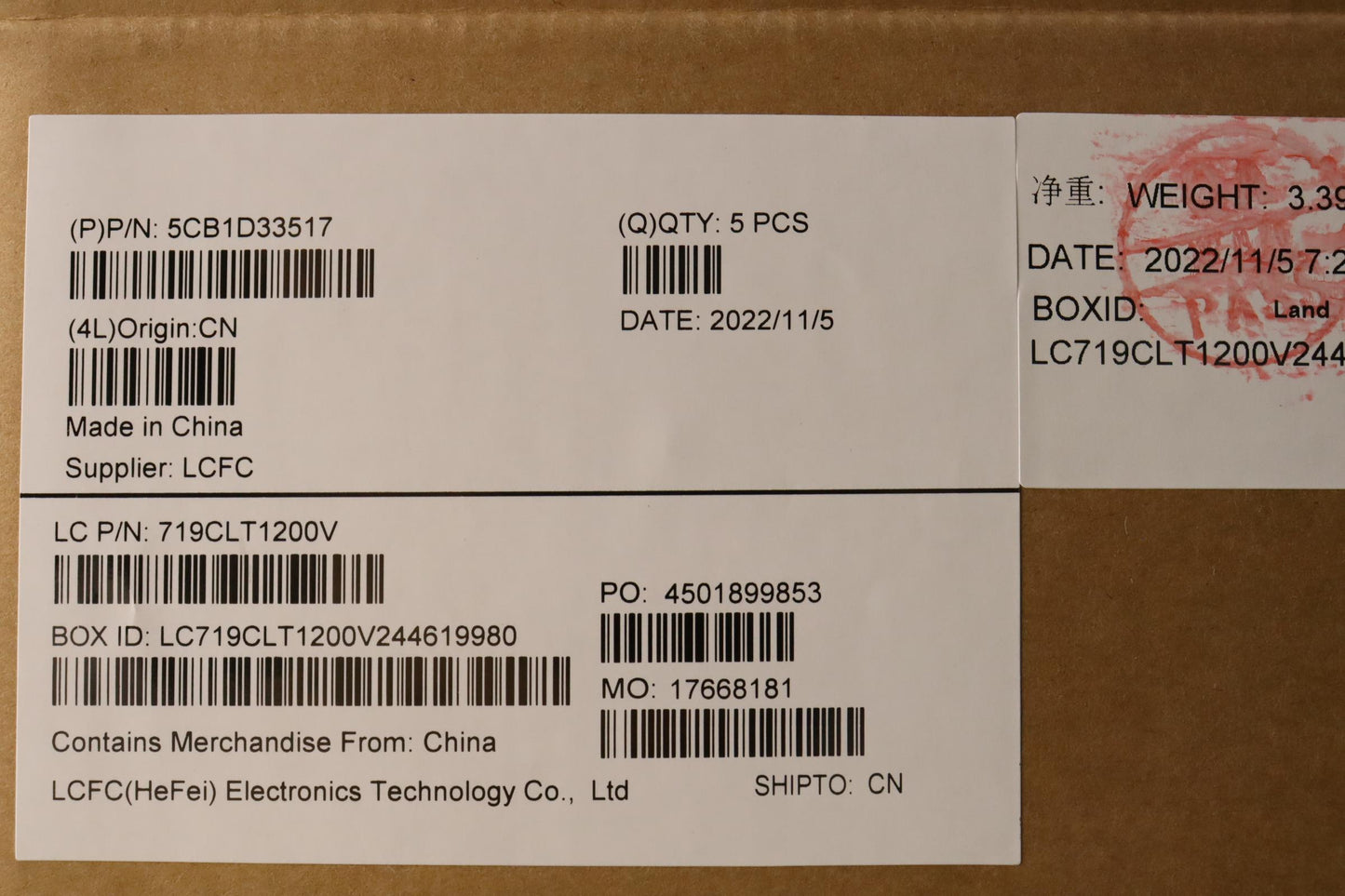Lenovo Cover Upper Case Assembly Nord - 5CB1D33517