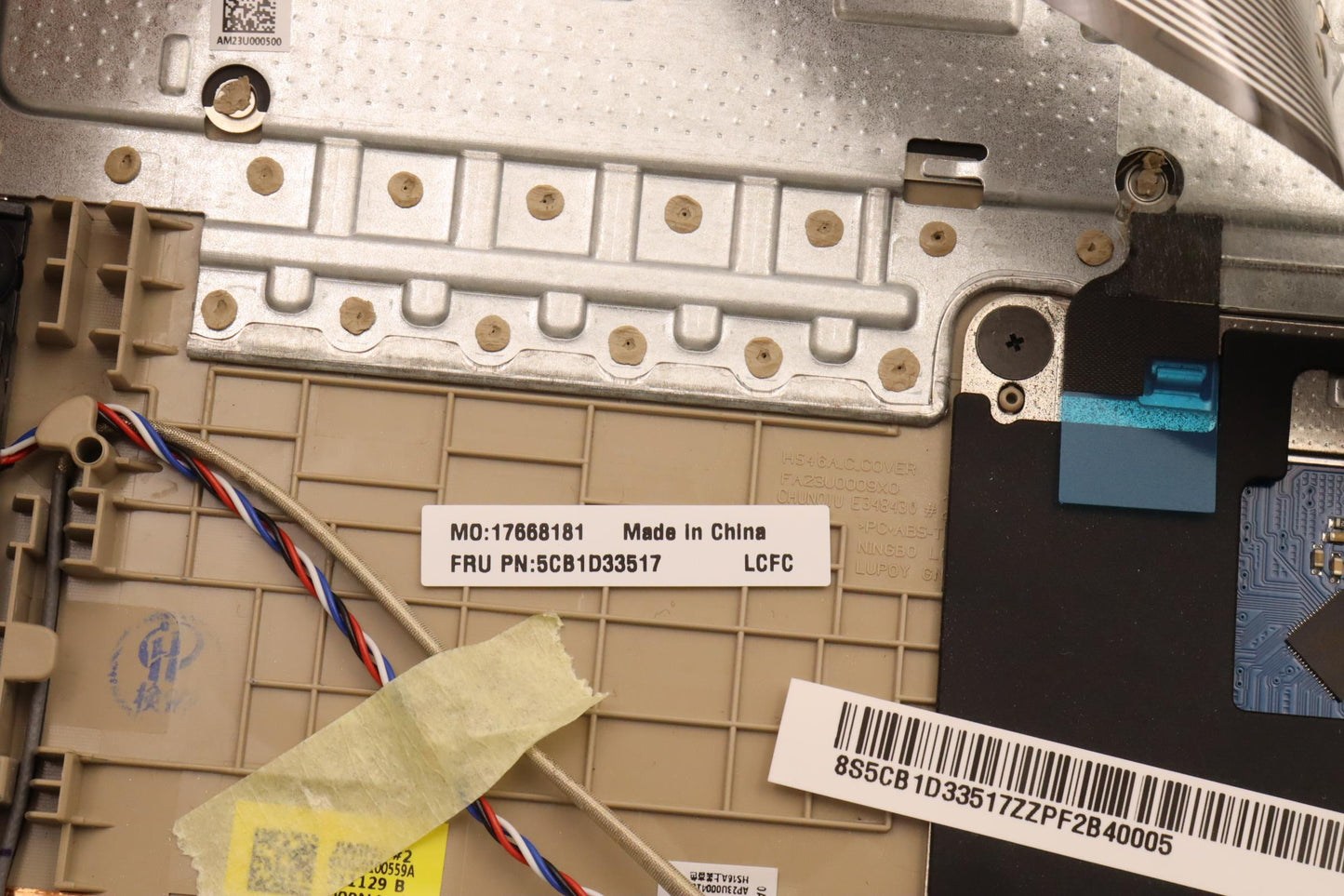 Lenovo Cover Upper Case Assembly Nord - 5CB1D33517