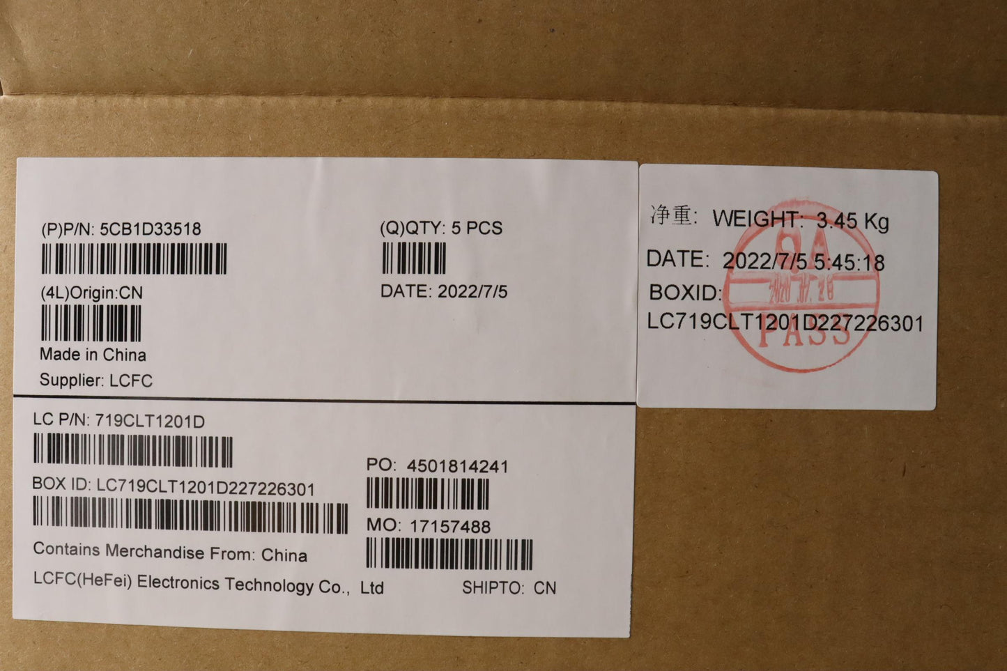 Lenovo Cover Upper Case Assembly Por - 5CB1D33518