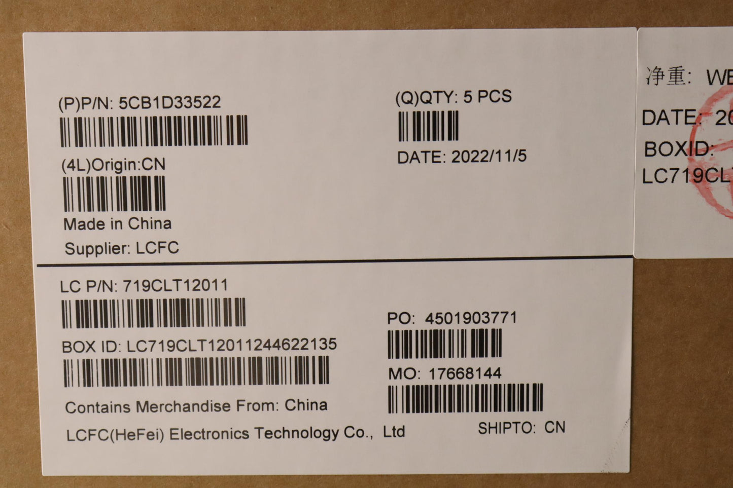 Lenovo Cover Upper Case Assembly Spa - 5CB1D33522