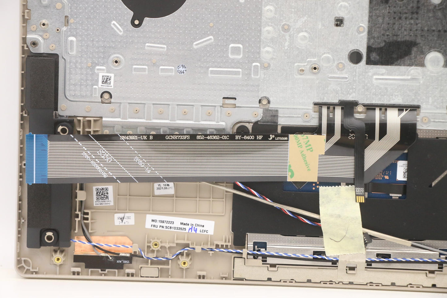 Lenovo Cover Upper Case Assembly Uke - 5CB1D33525