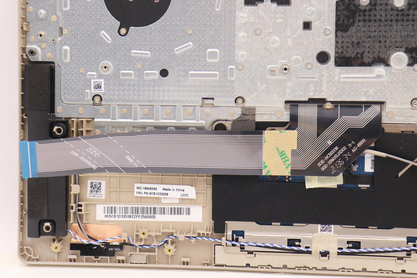 Lenovo Cover Upper Case Assembly Spa - 5CB1D33538