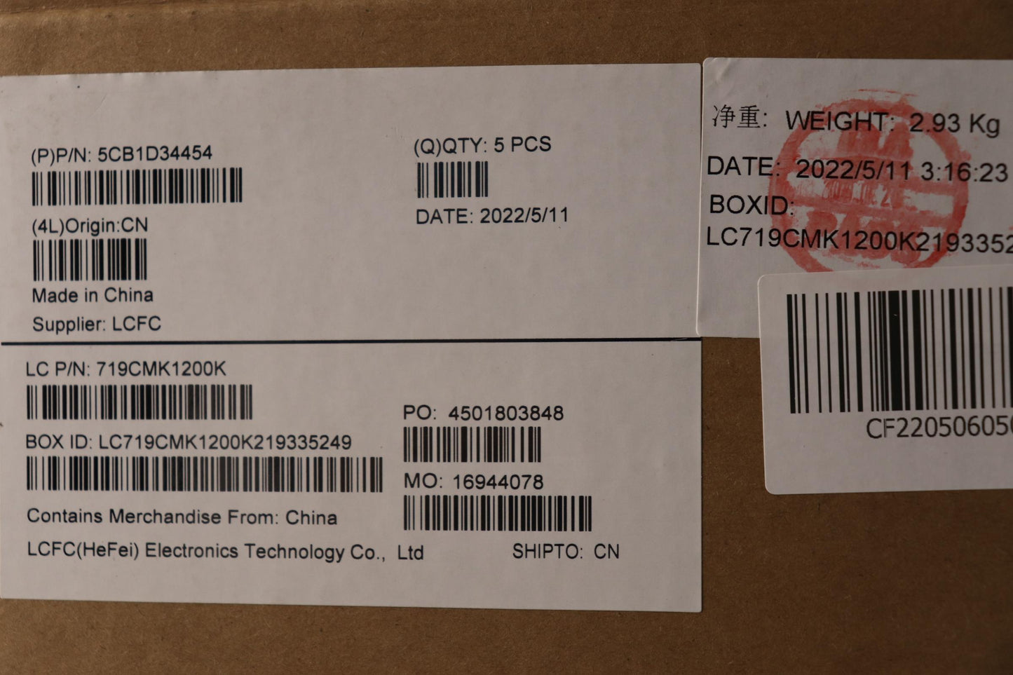 Lenovo Cover Upper Case Assembly Bel - 5CB1D34454