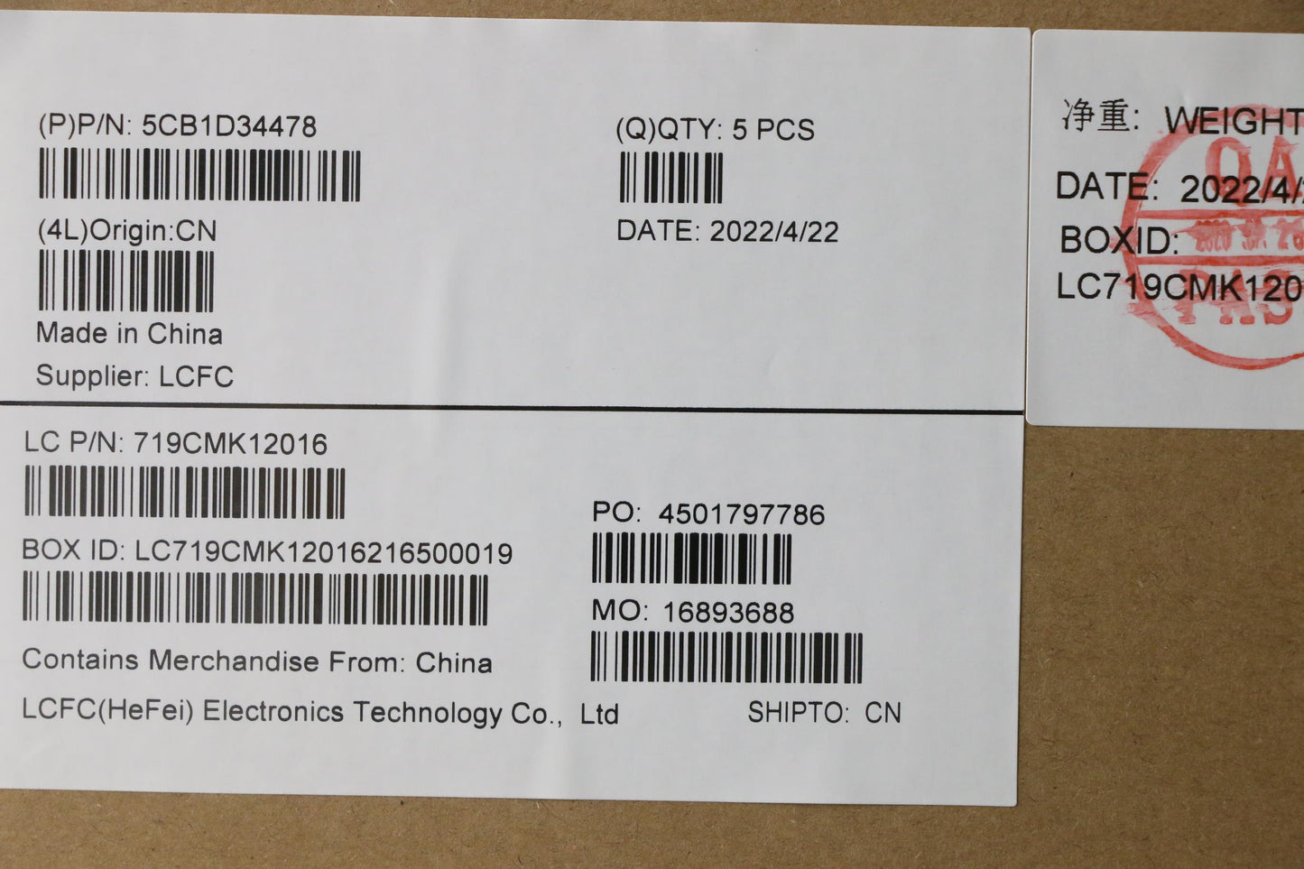 Lenovo Cover Upper Case Assembly Spa - 5CB1D34478