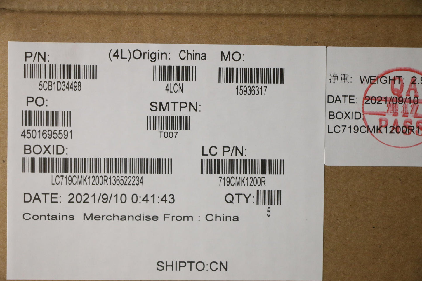 Lenovo Cover Upper Case Assembly Hbw - 5CB1D34498