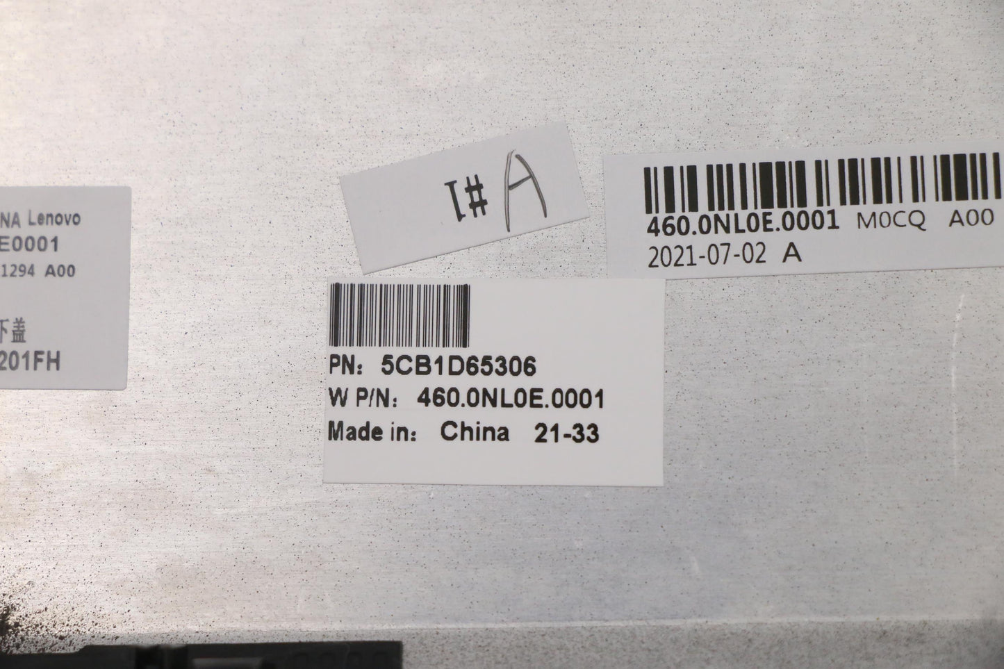 Lenovo D-Cover No WWAN ASM, P1G4 - 5CB1D65306