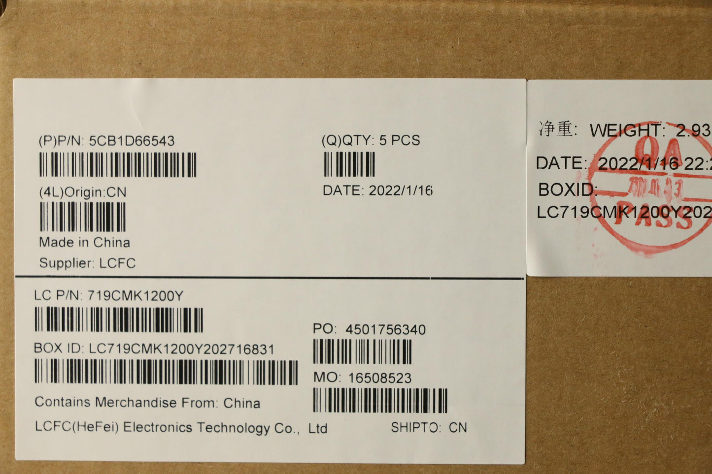 Lenovo Cover Upper Case Assembly Uke - 5CB1D66543