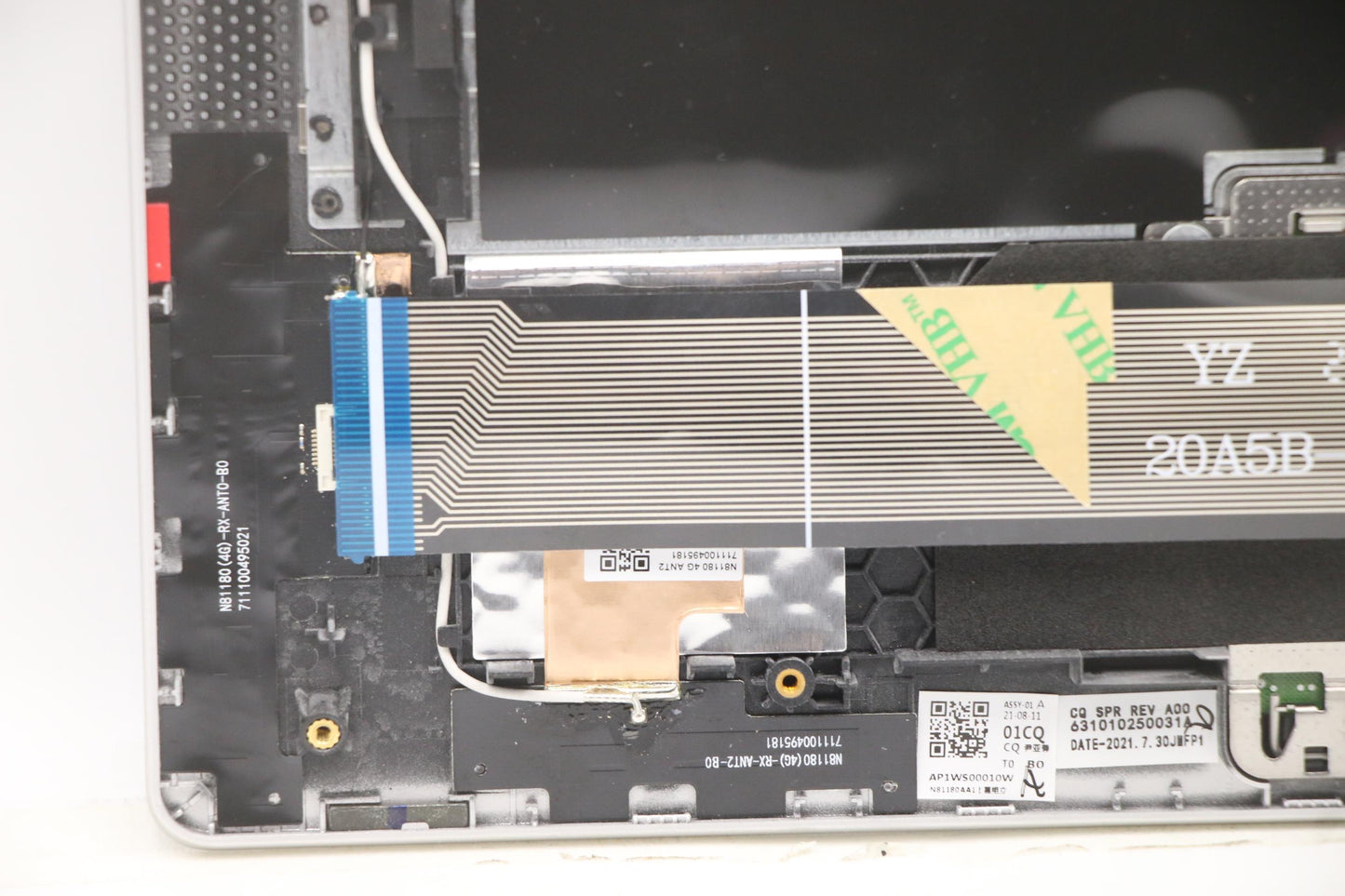 Lenovo Cover Upper Case Assembly Hbw - 5CB1D66551