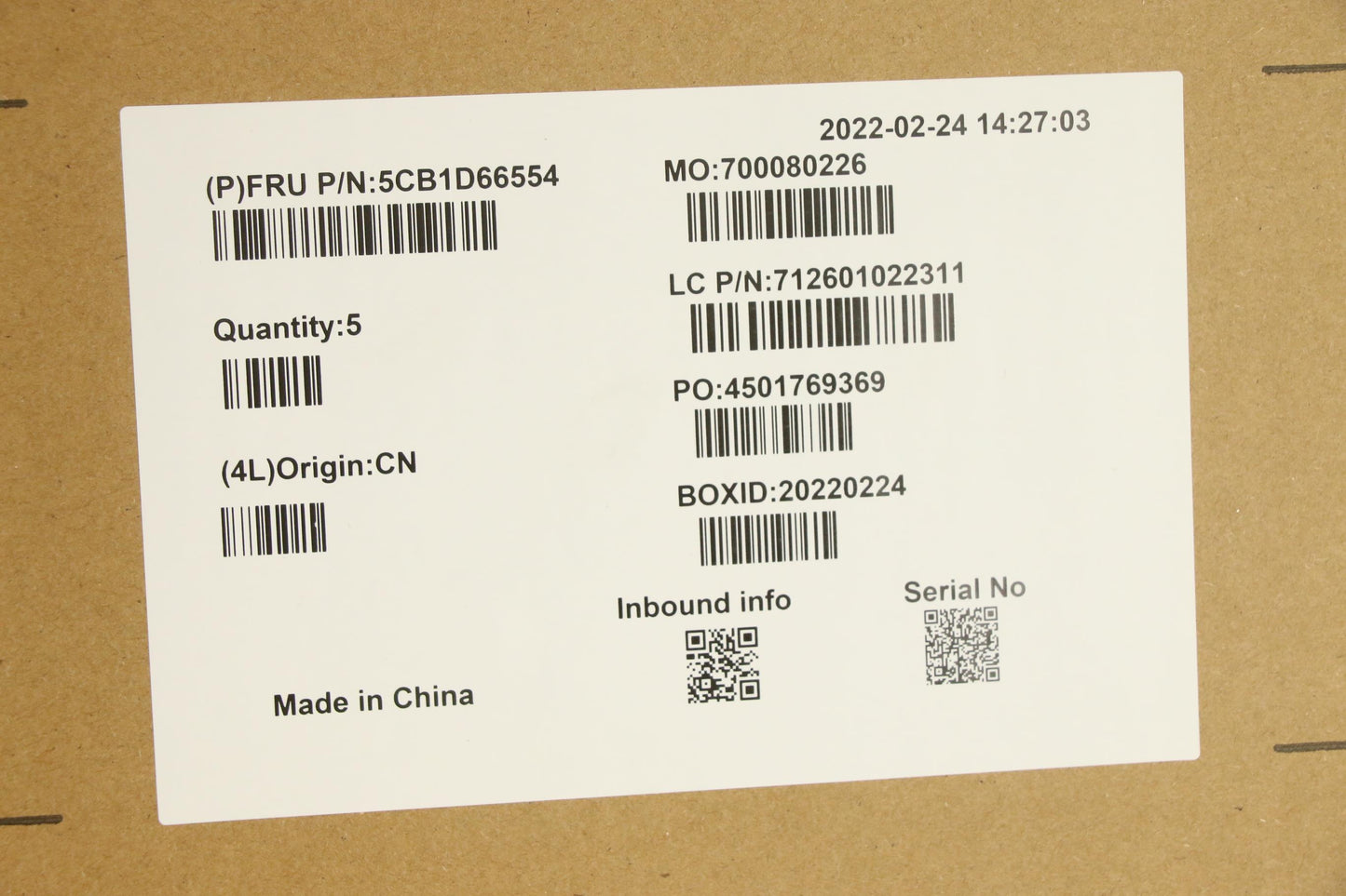 Lenovo Cover Upper Case Assembly Hun - 5CB1D66554