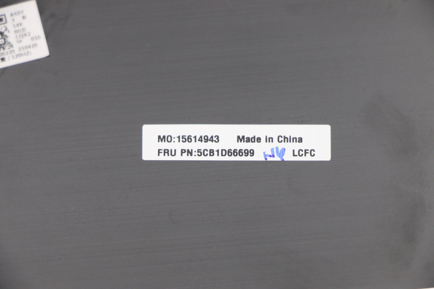 Lenovo Cover Lcd Cover L 82Nl 120Hz - 5CB1D66699