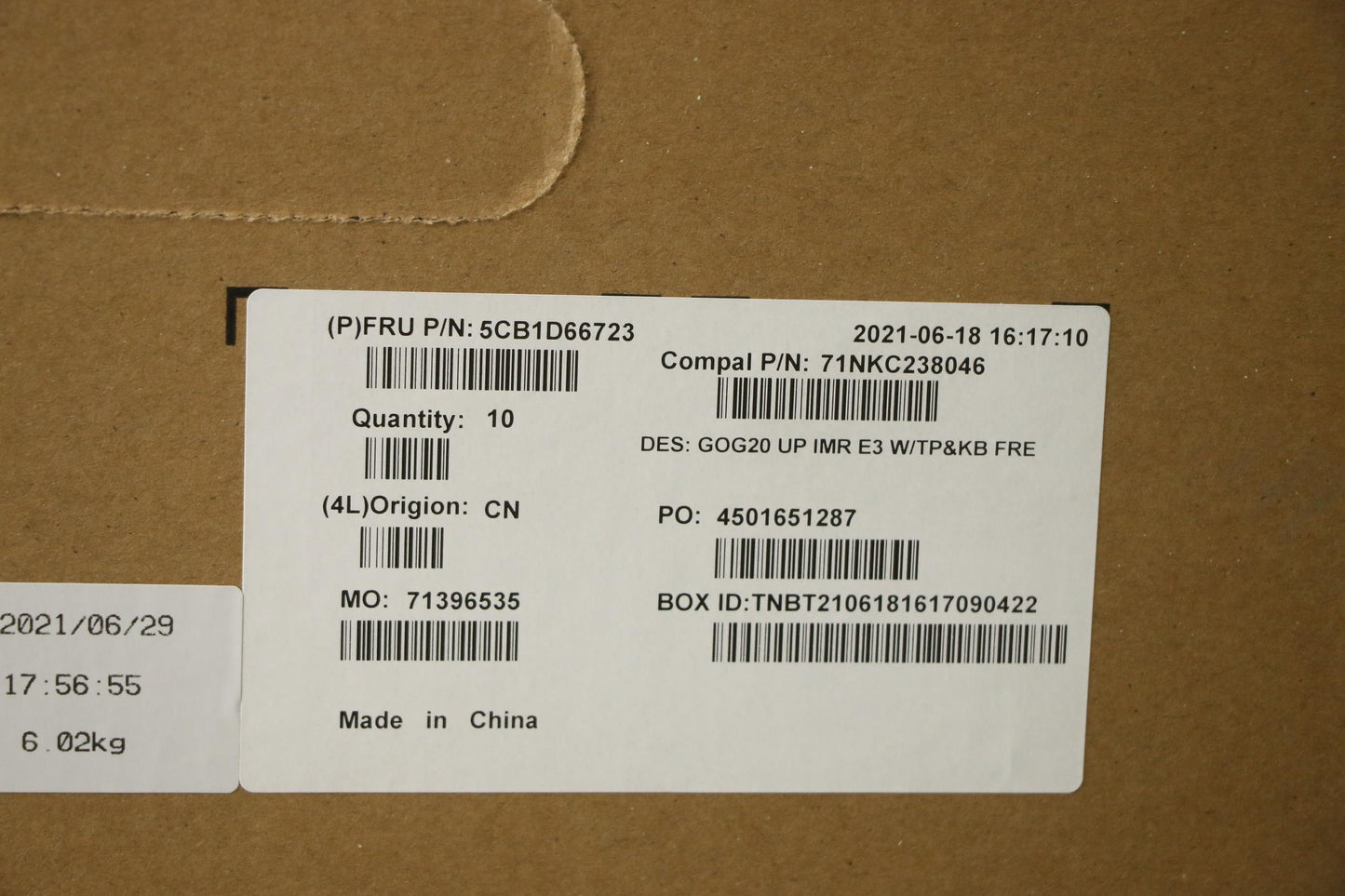 Lenovo Cover Upper Case Assembly Fra - 5CB1D66723