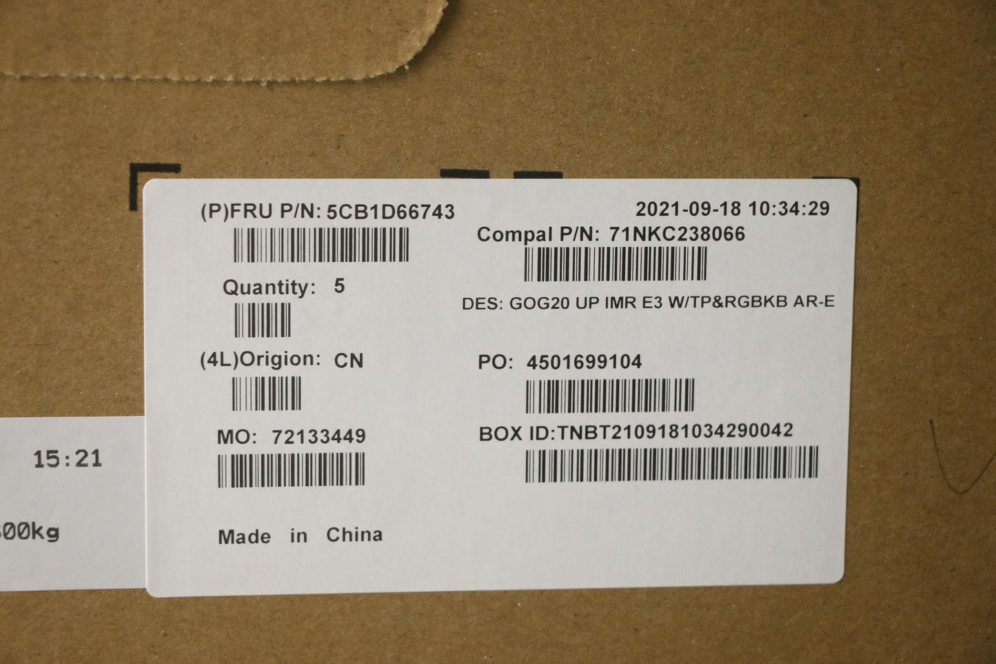 Lenovo Cover Upper Case Assembly Ara - 5CB1D66743