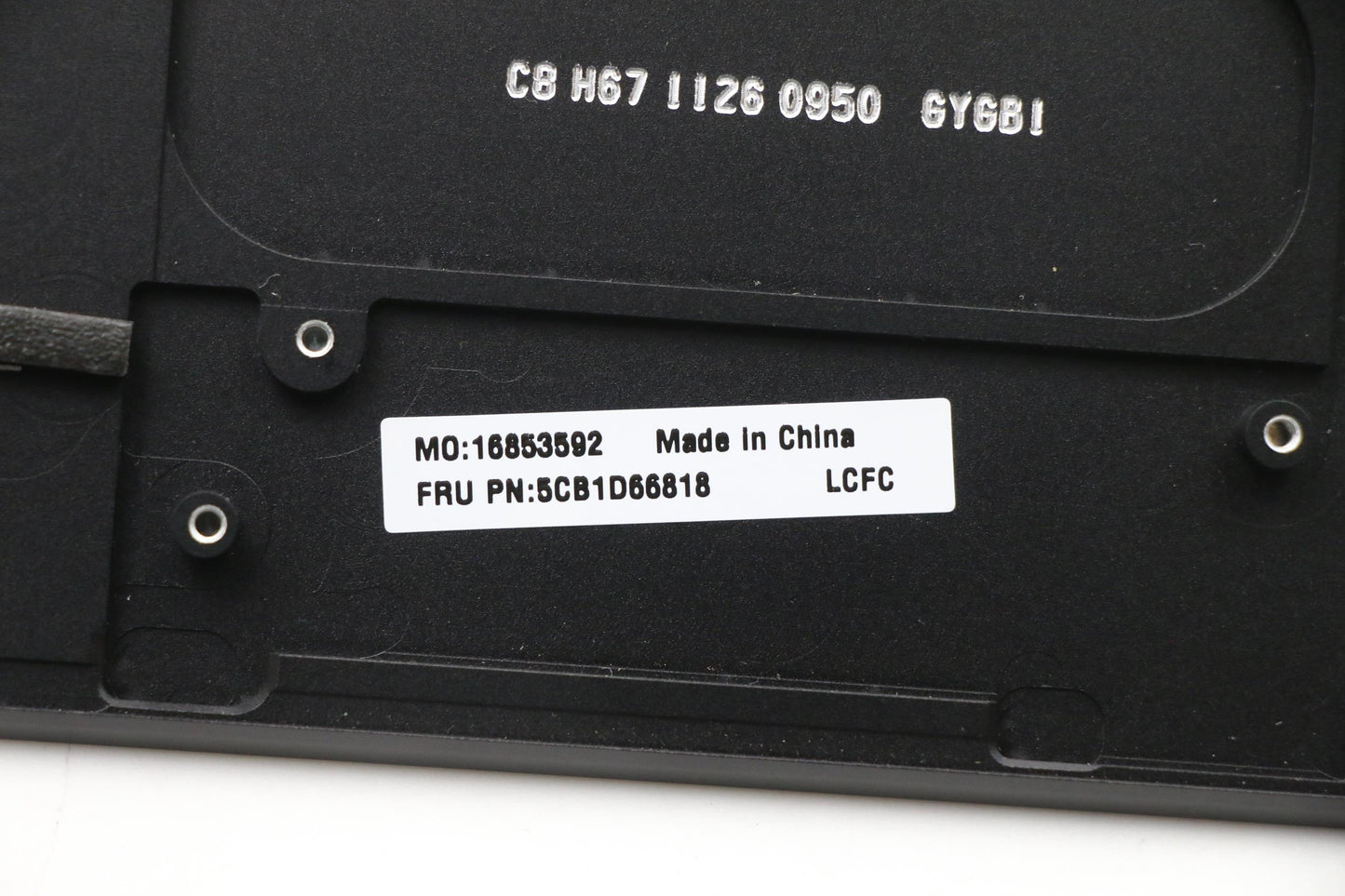 Lenovo Cover Upper Case Assembly Uke - 5CB1D66818