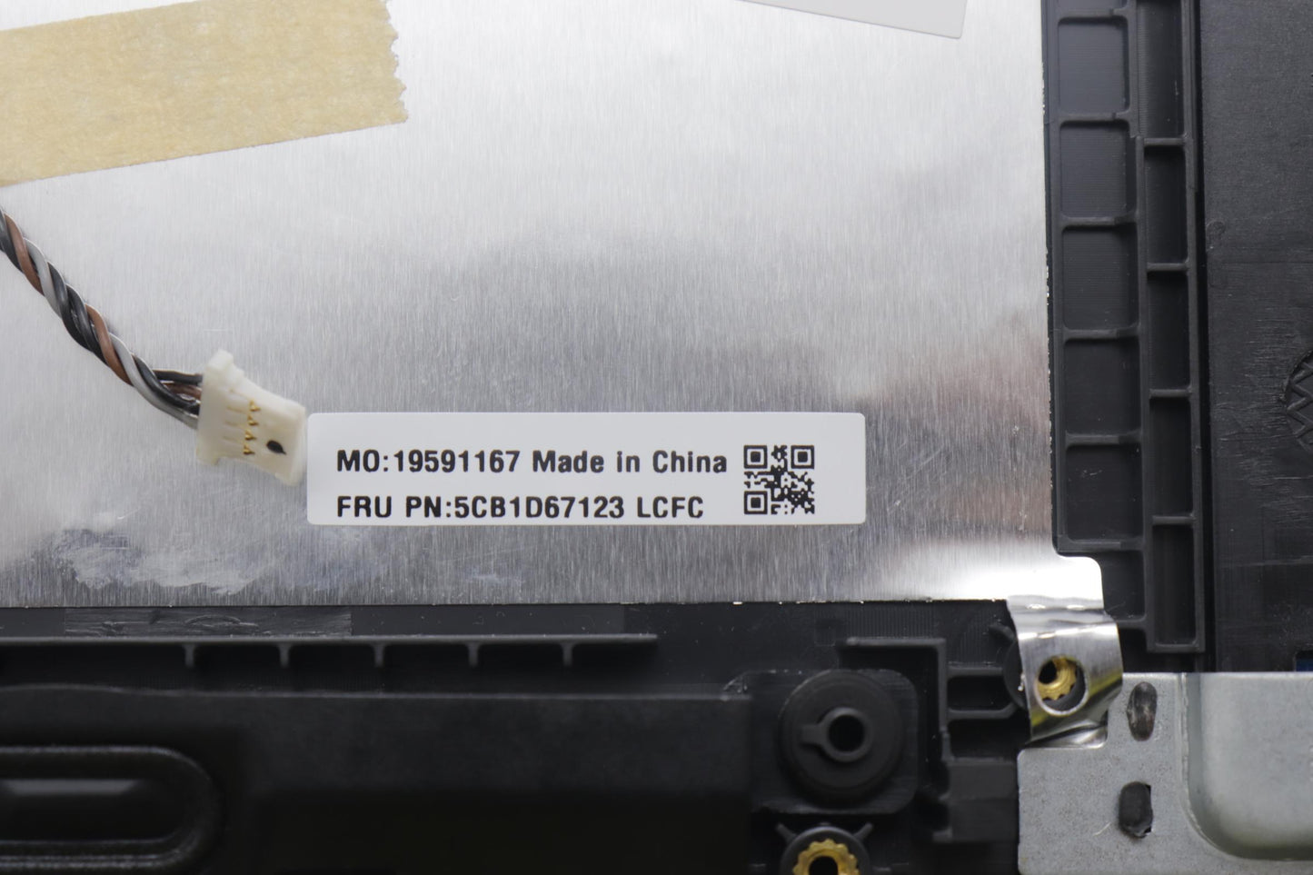 Lenovo Cover Upper Case Assembly Eng - 5CB1D67123
