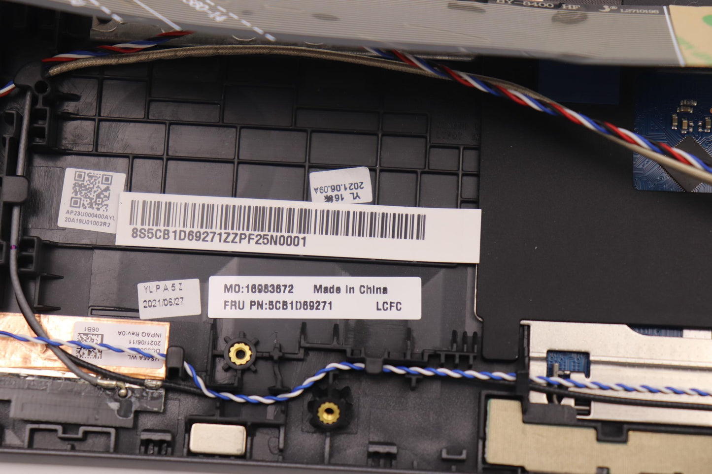 Lenovo Cover Upper Case Assembly Por - 5CB1D69271