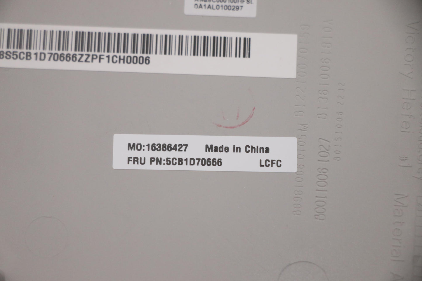 Lenovo Cover Upper Case Assembly Ara - 5CB1D70666