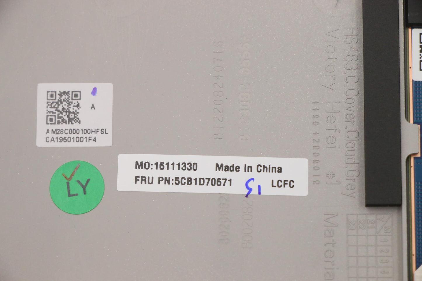 Lenovo Cover Upper Case Assembly Eng - 5CB1D70671