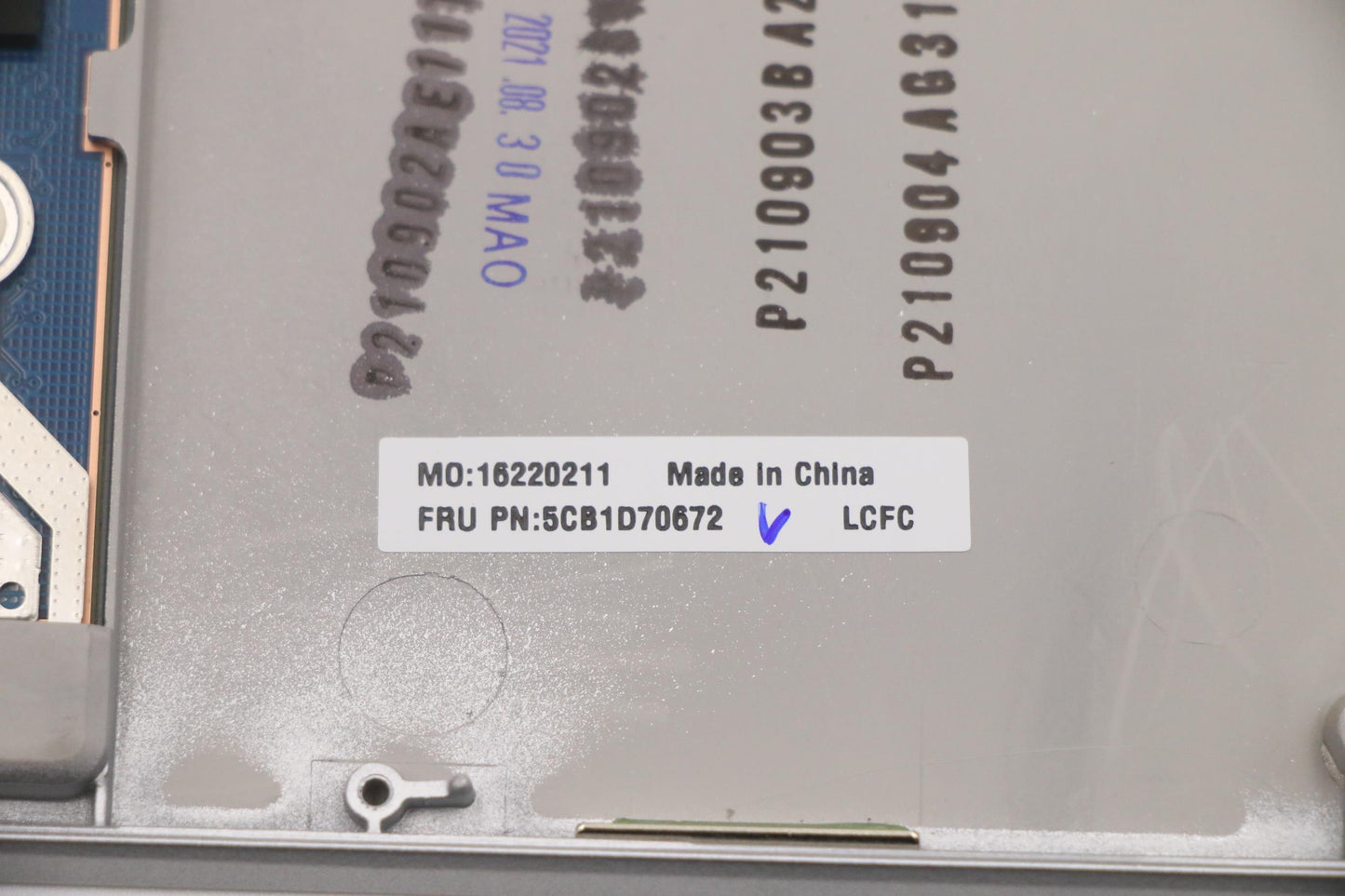 Lenovo Cover Upper Case Assembly Euro - 5CB1D70672