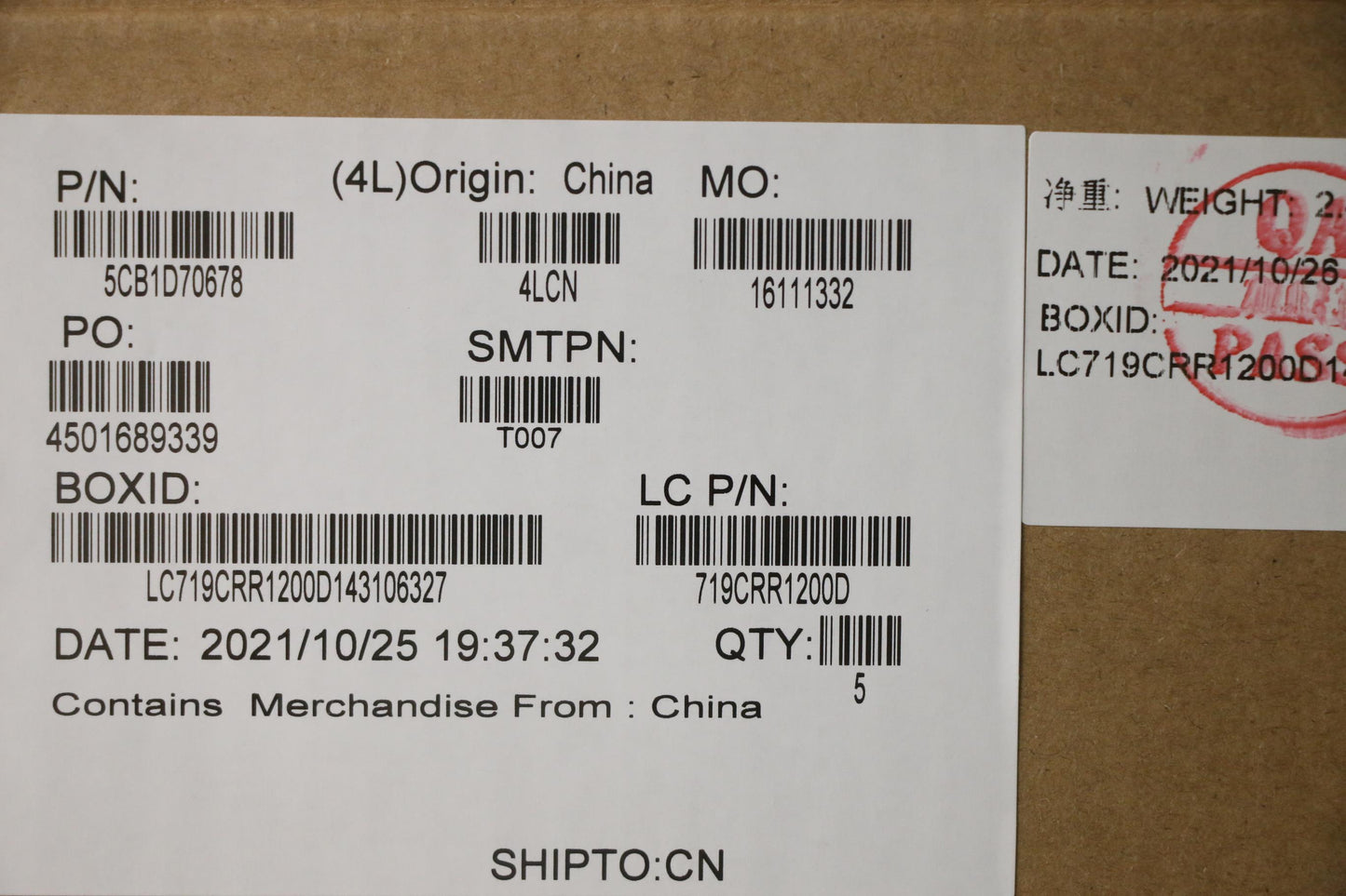Lenovo Cover Upper Case Assembly Hbw - 5CB1D70678