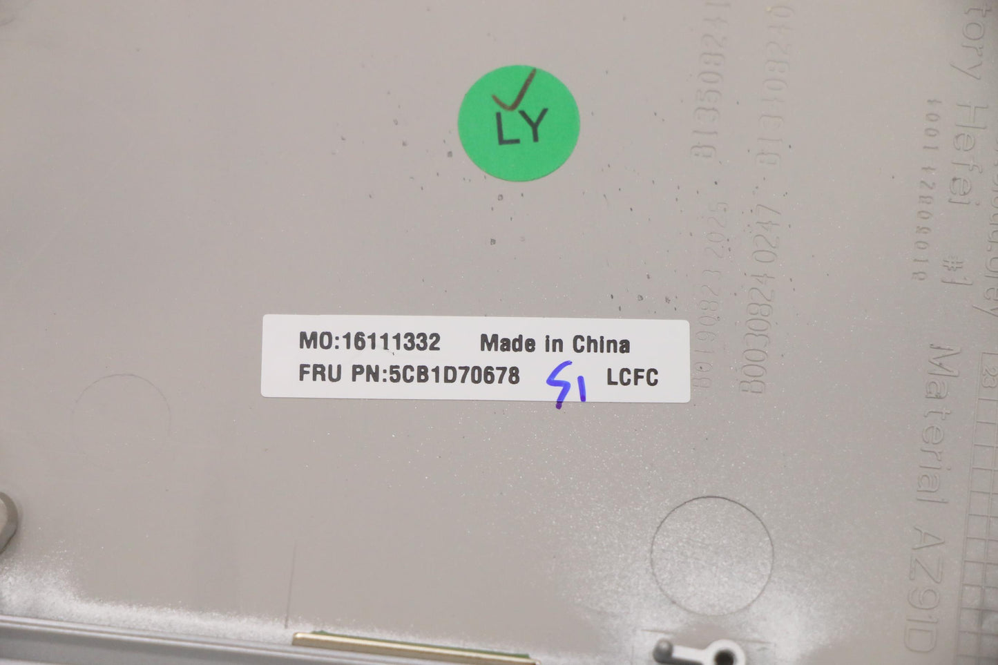 Lenovo Cover Upper Case Assembly Hbw - 5CB1D70678