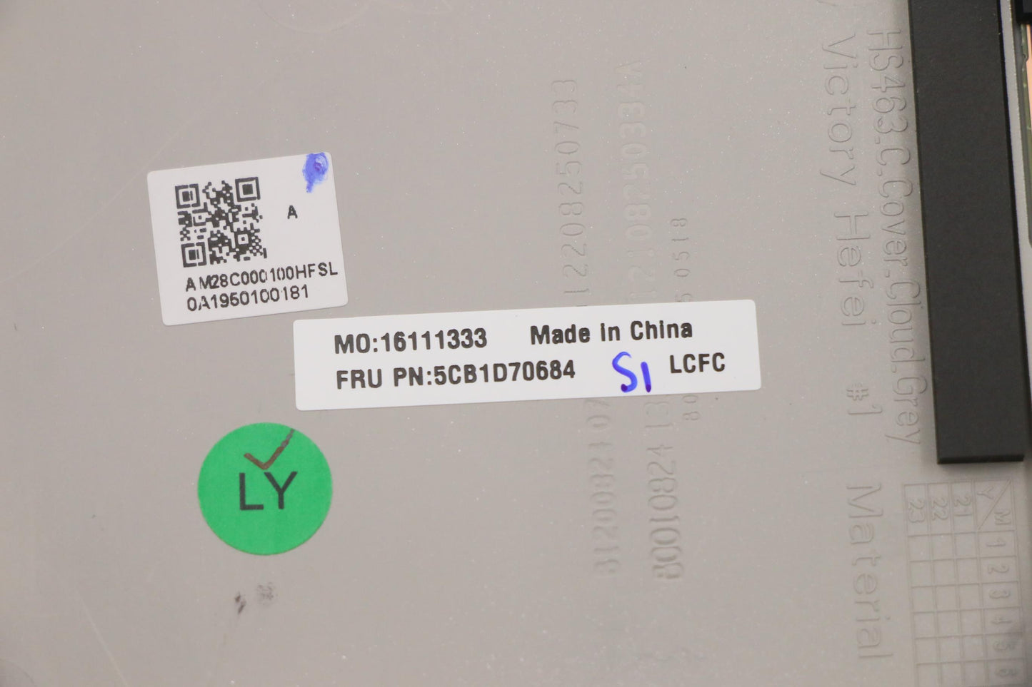 Lenovo Cover Upper Case Assembly Kor - 5CB1D70684