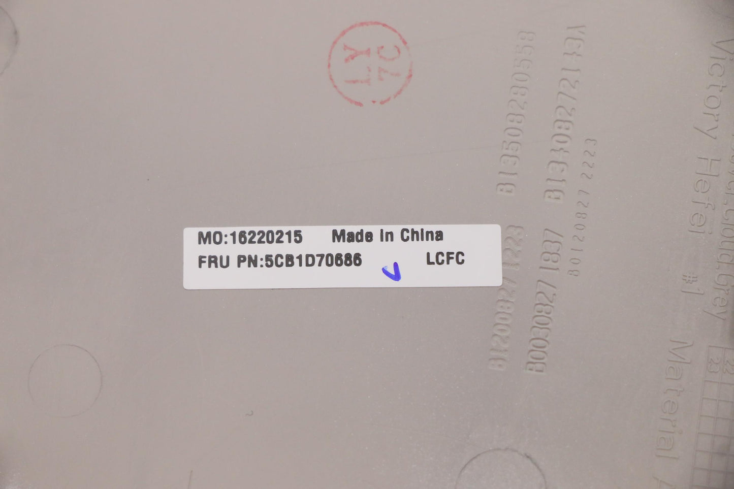 Lenovo Cover Upper Case Assembly Nord - 5CB1D70686
