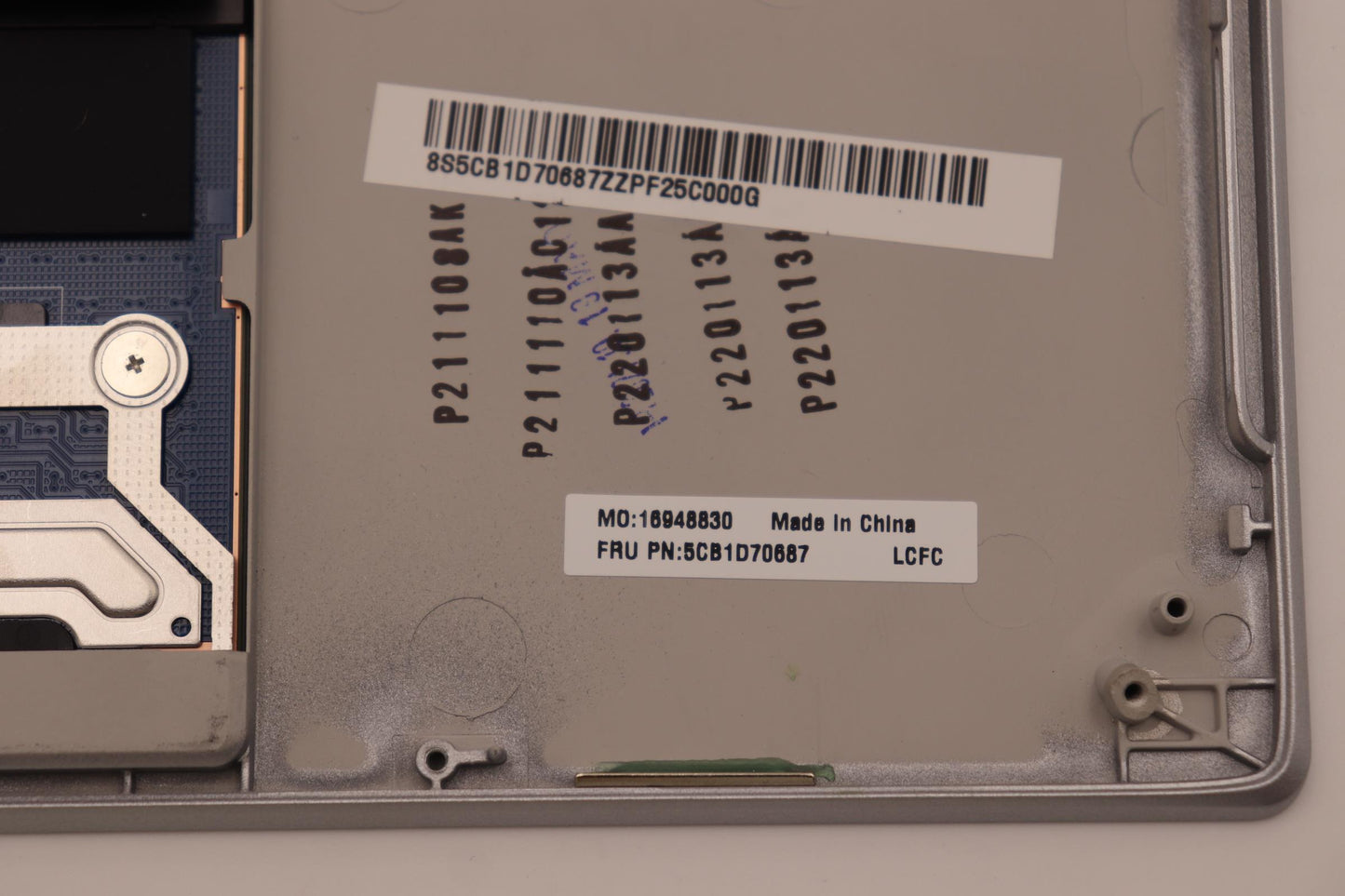 Lenovo Cover Upper Case Assembly Por - 5CB1D70687