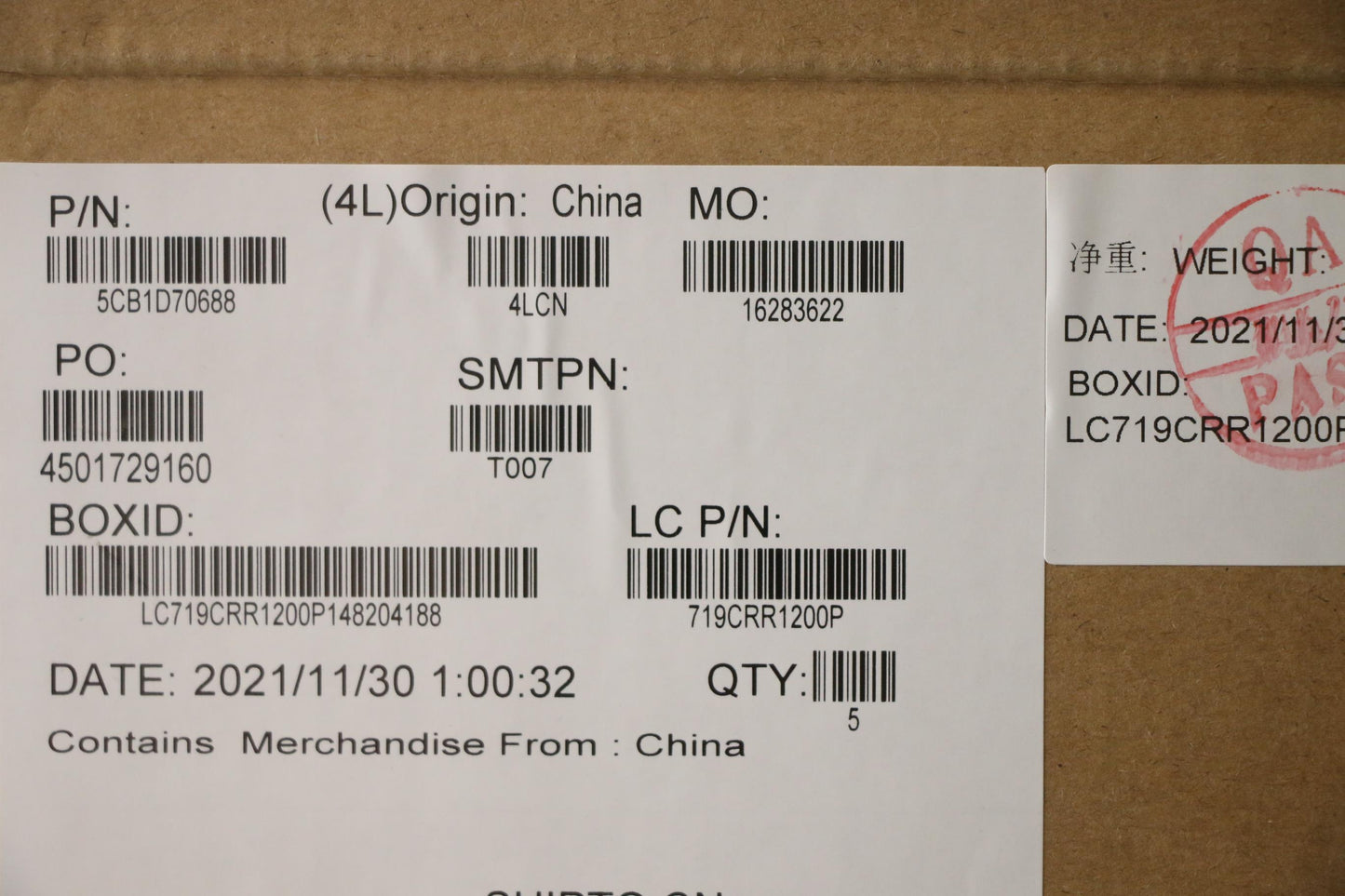 Lenovo Cover Upper Case Assembly Rus - 5CB1D70688