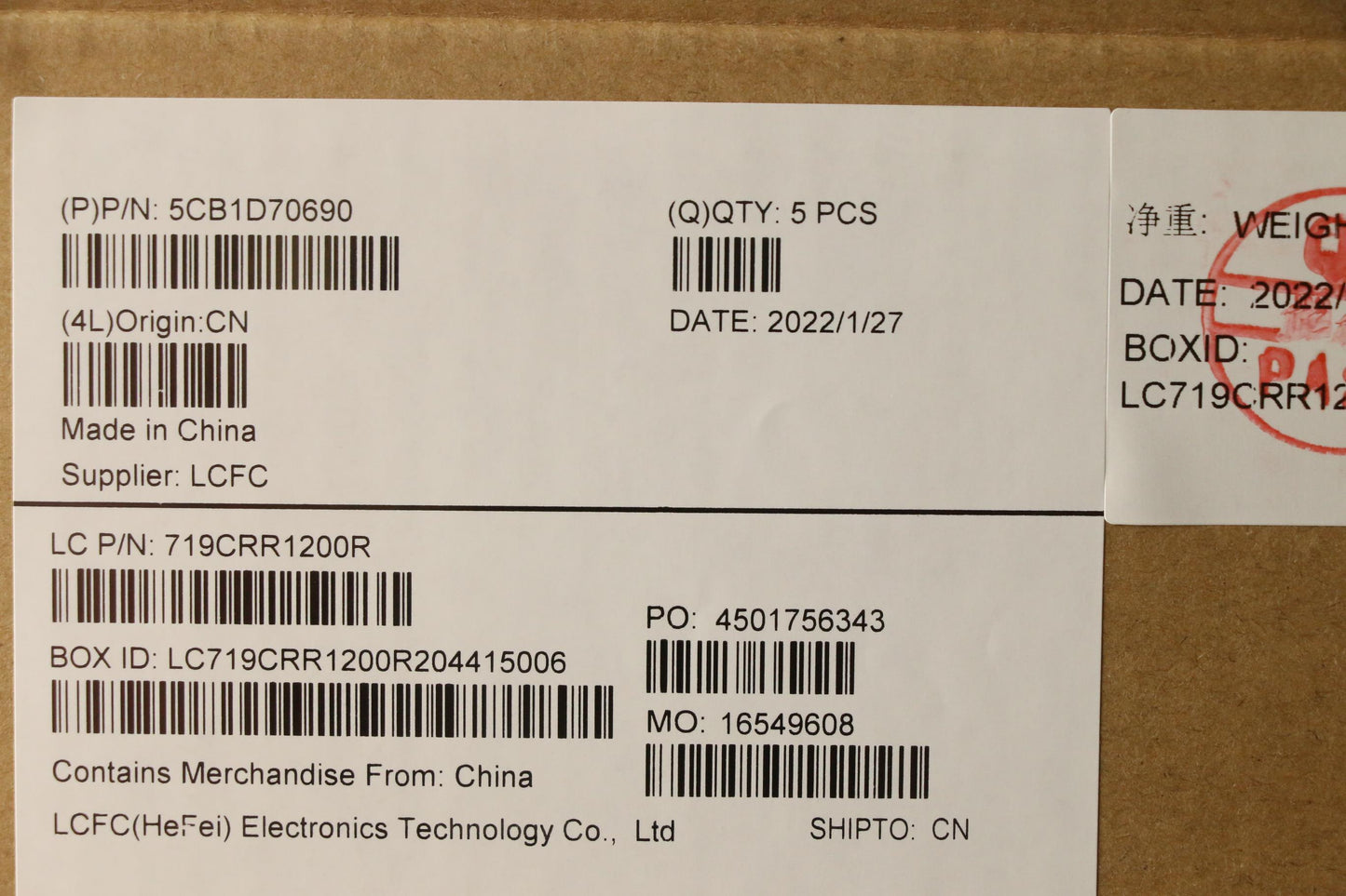 Lenovo Cover Upper Case Assembly Spa - 5CB1D70690