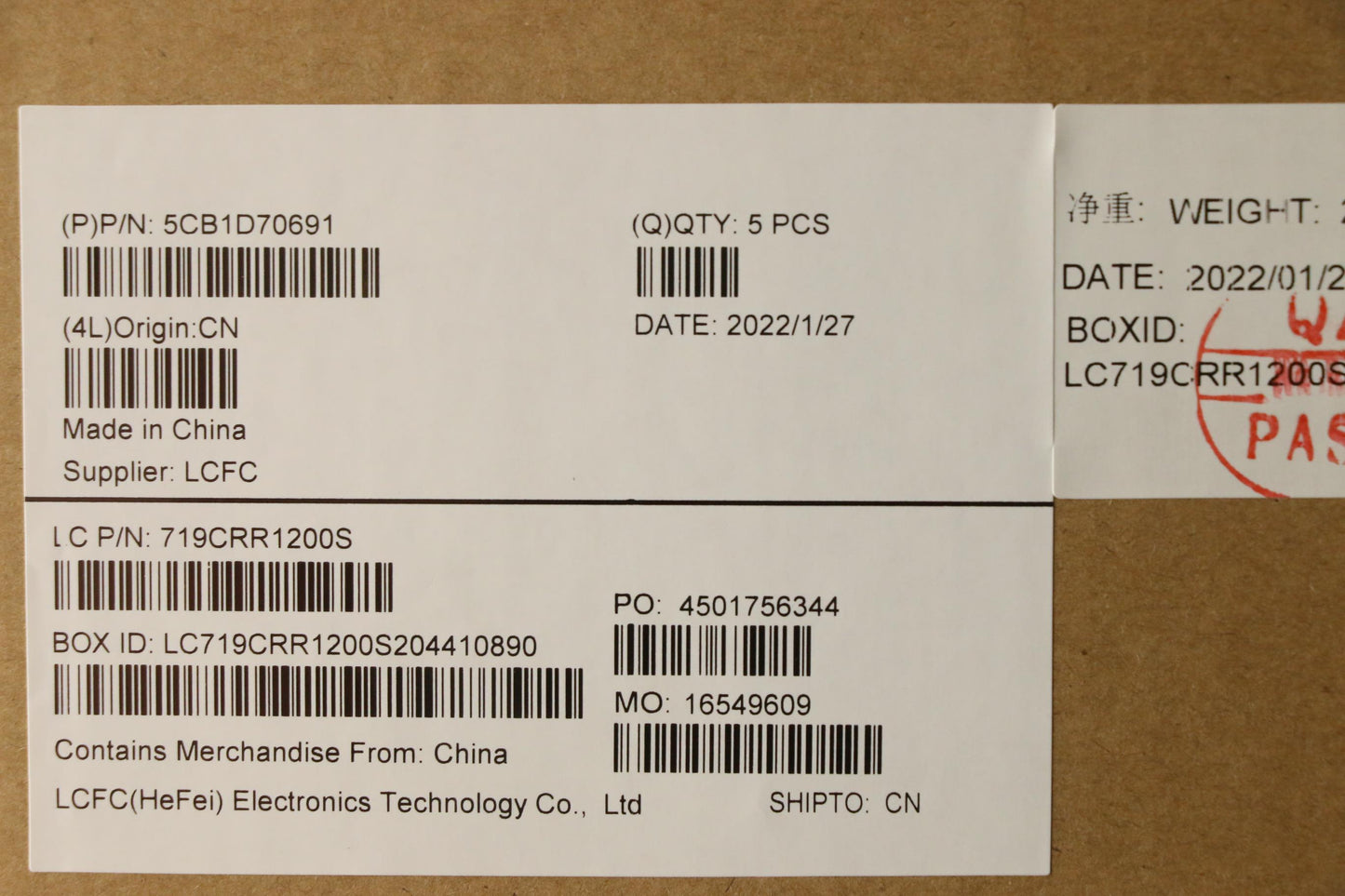 Lenovo Cover Upper Case Assembly Sws - 5CB1D70691
